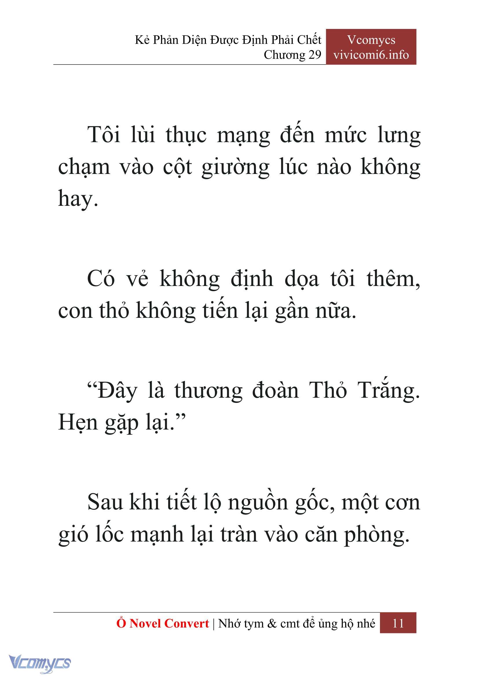 [Novel] Kẻ Phản Diện Được Định Phải Chết Chap 29 - Trang 2
