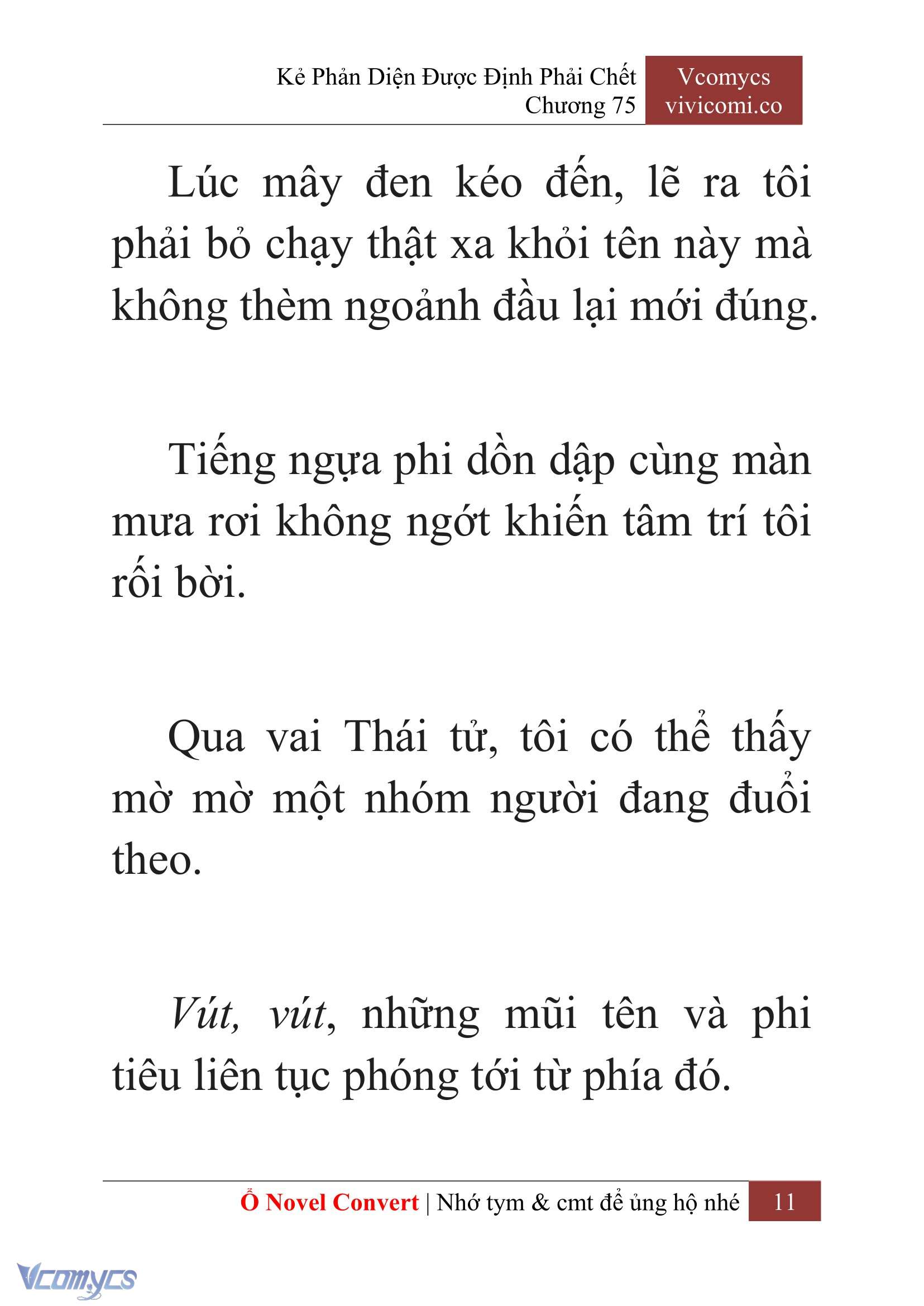 [Novel] Kẻ Phản Diện Được Định Phải Chết Chap 75 - Next Chap 76