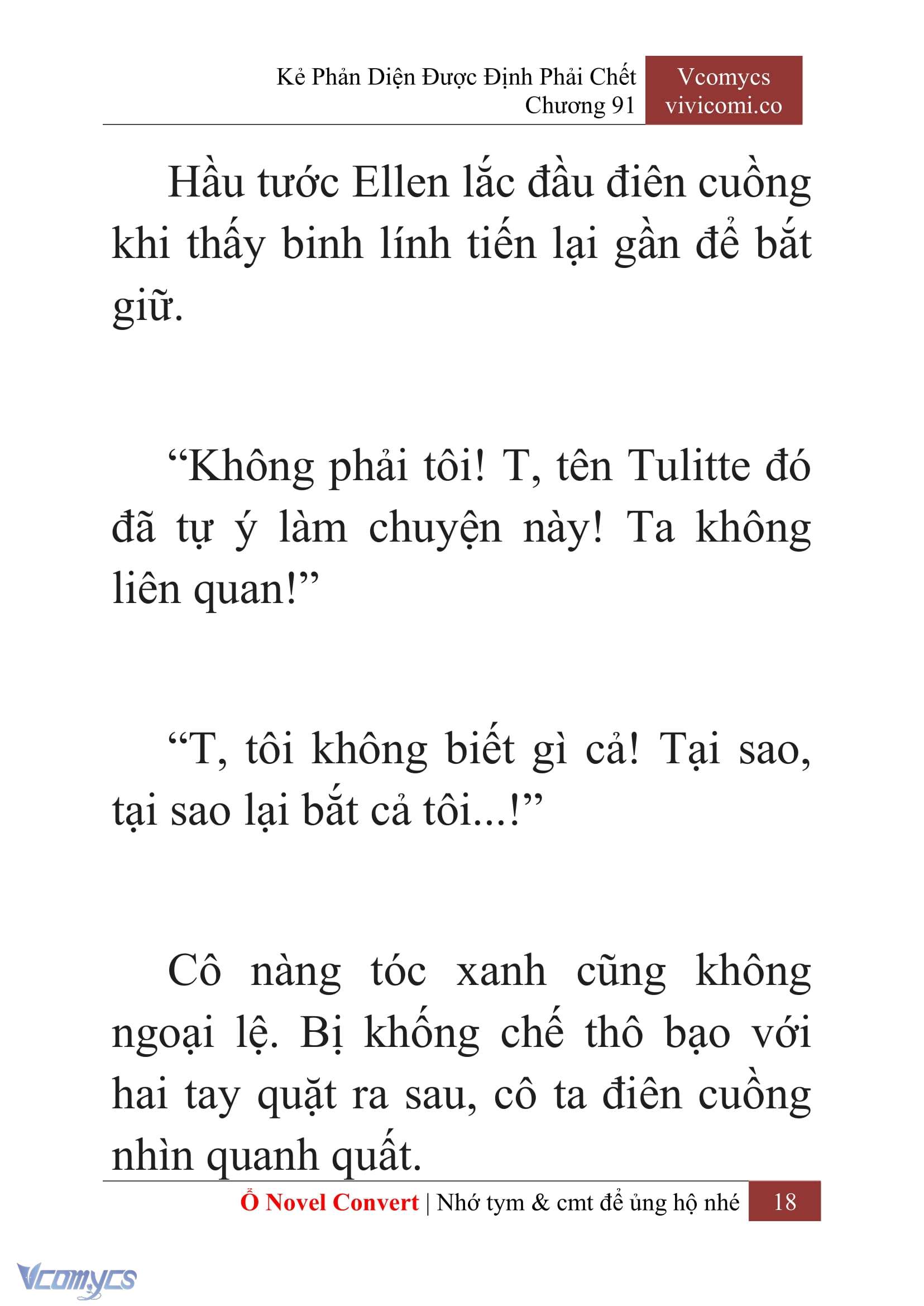 [Novel] Kẻ Phản Diện Được Định Phải Chết Chap 91 - Trang 2