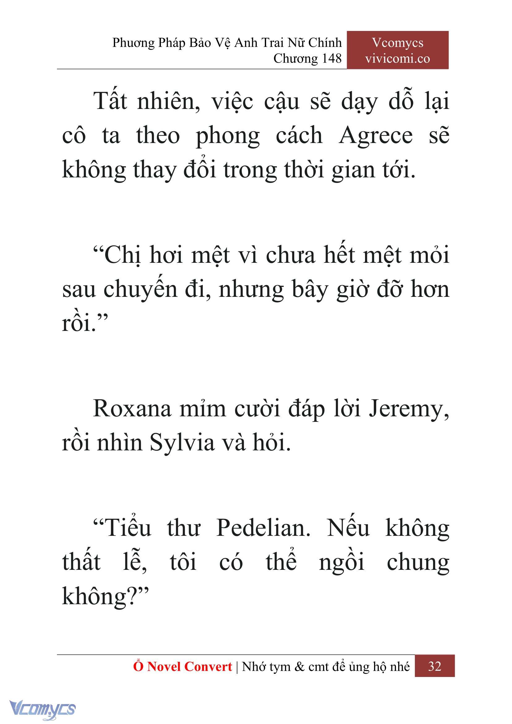 [Novel] Phương Pháp Bảo Vệ Anh Trai Nữ Chính Chap 148 - Trang 2
