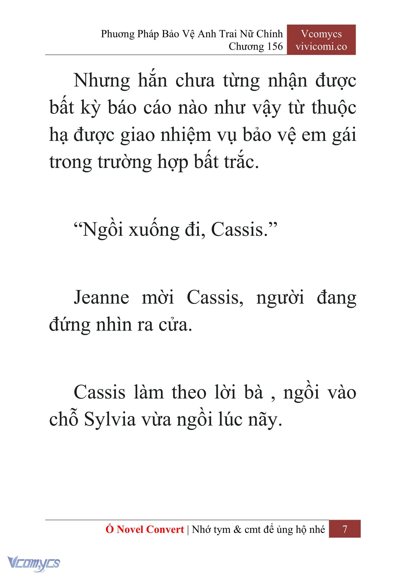 [Novel] Phương Pháp Bảo Vệ Anh Trai Nữ Chính Chap 156 - Trang 2