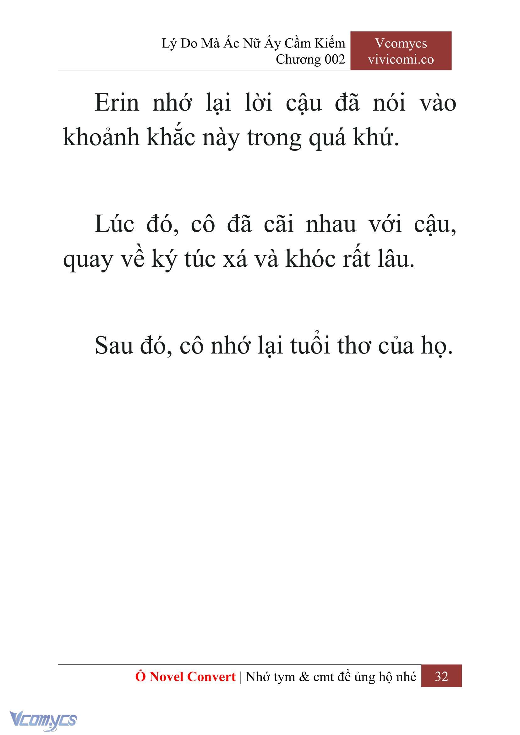 [Novel] Lý Do Mà Ác Nữ Ấy Cầm Kiếm Chap 2 - Next Chap 3