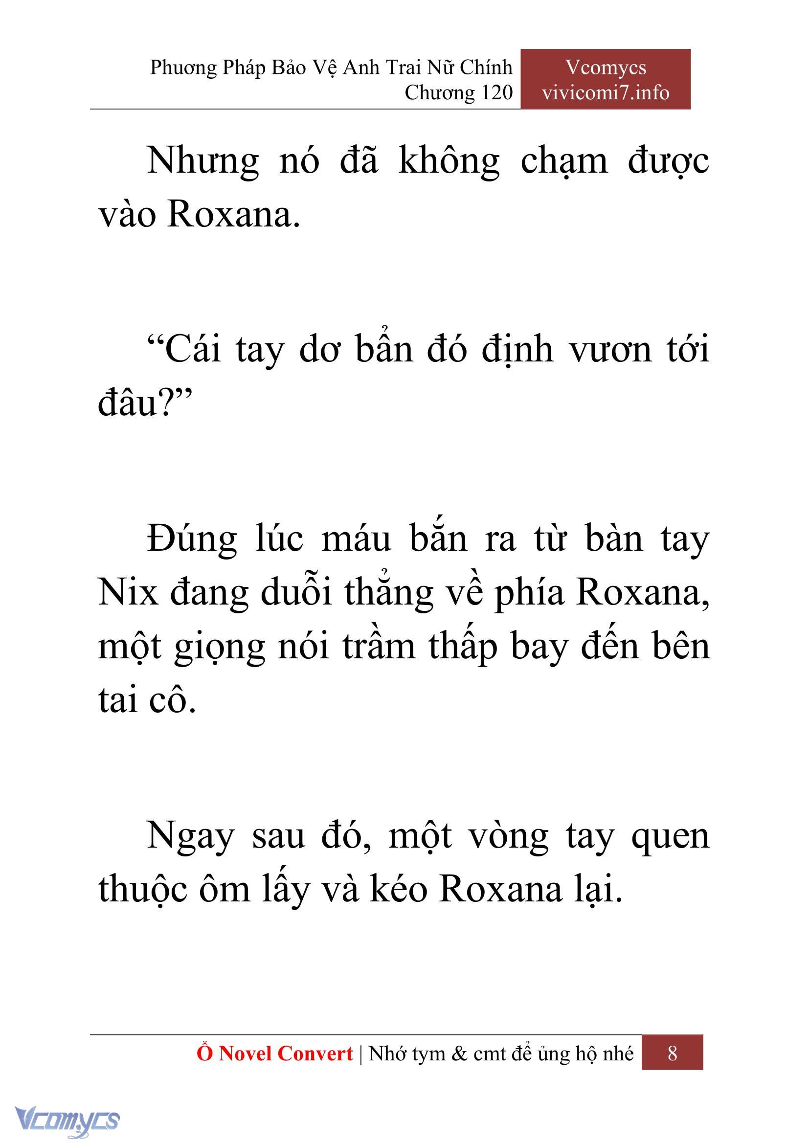 [Novel] Phương Pháp Bảo Vệ Anh Trai Nữ Chính Chap 120 - Trang 2