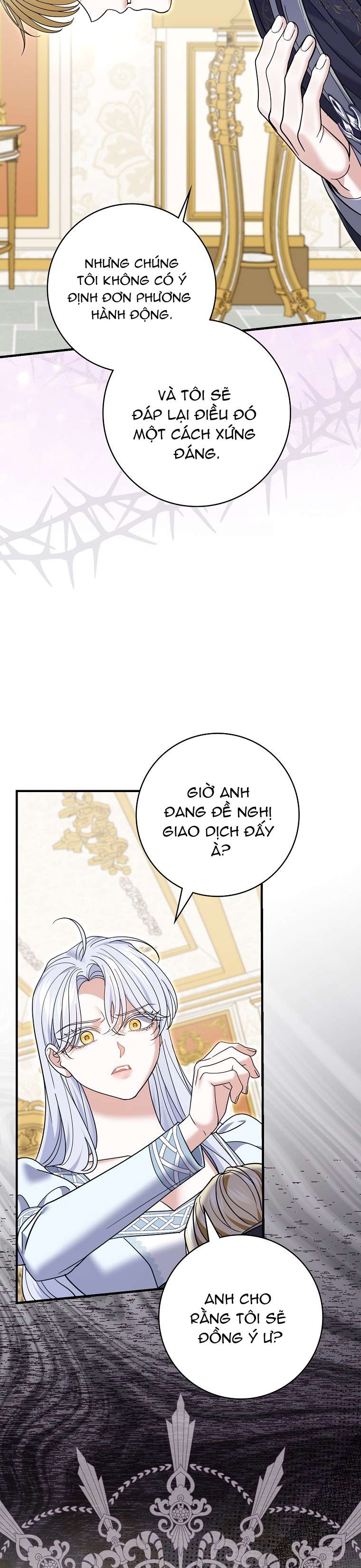 Vị Hôn Phu Phản Diện Cản Trở Con Đường Hoa Của Tôi Chap 64 - Trang 4