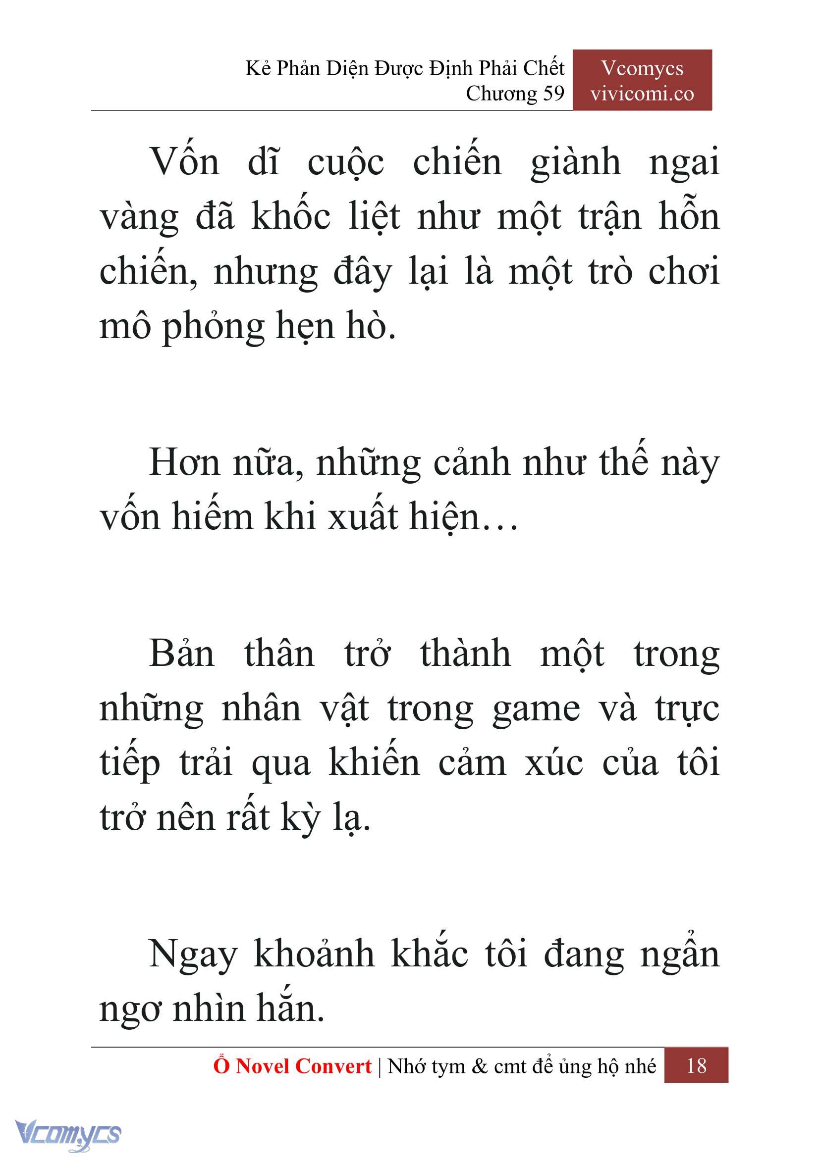 [Novel] Kẻ Phản Diện Được Định Phải Chết Chap 59 - Trang 2