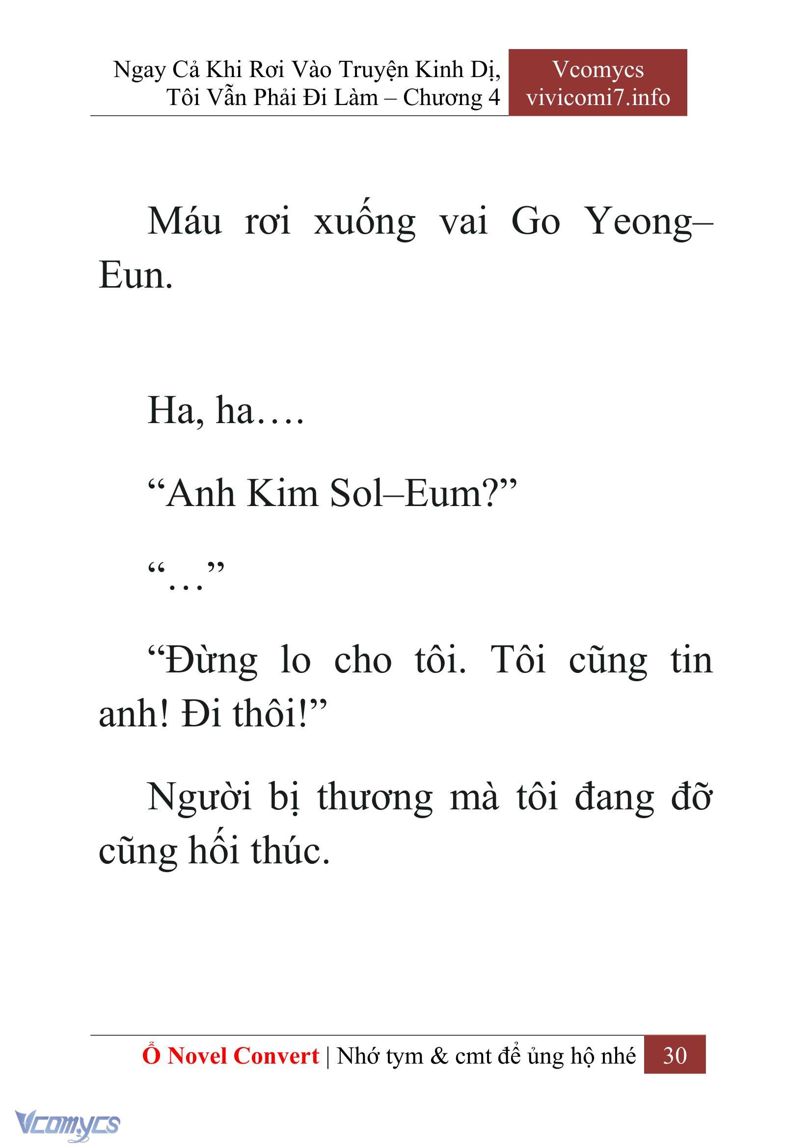 [Novel] Ngay Cả Khi Rơi Vào Truyện Kinh Dị, Tôi Vẫn Phải Đi Làm Chap 4 - Trang 2