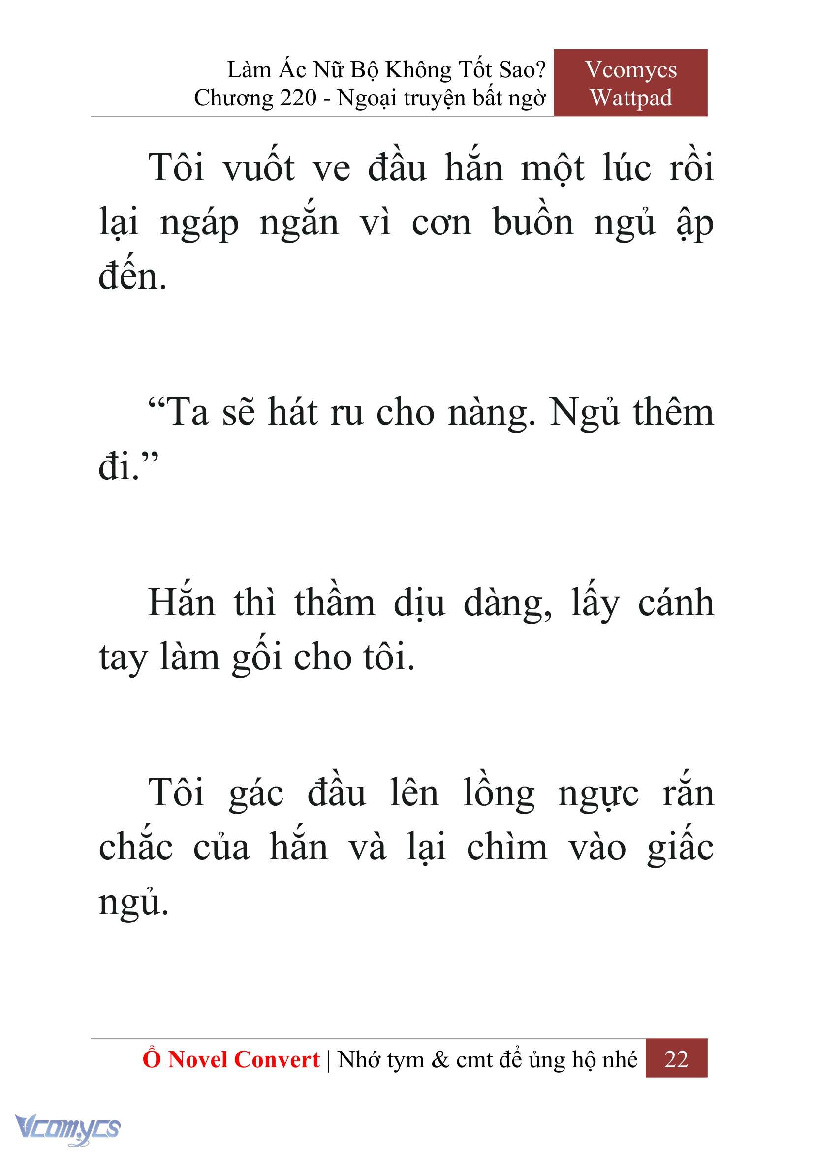 [Novel] Làm Ác Nữ Bộ Không Tốt Sao? Chap 220 - Trang 2