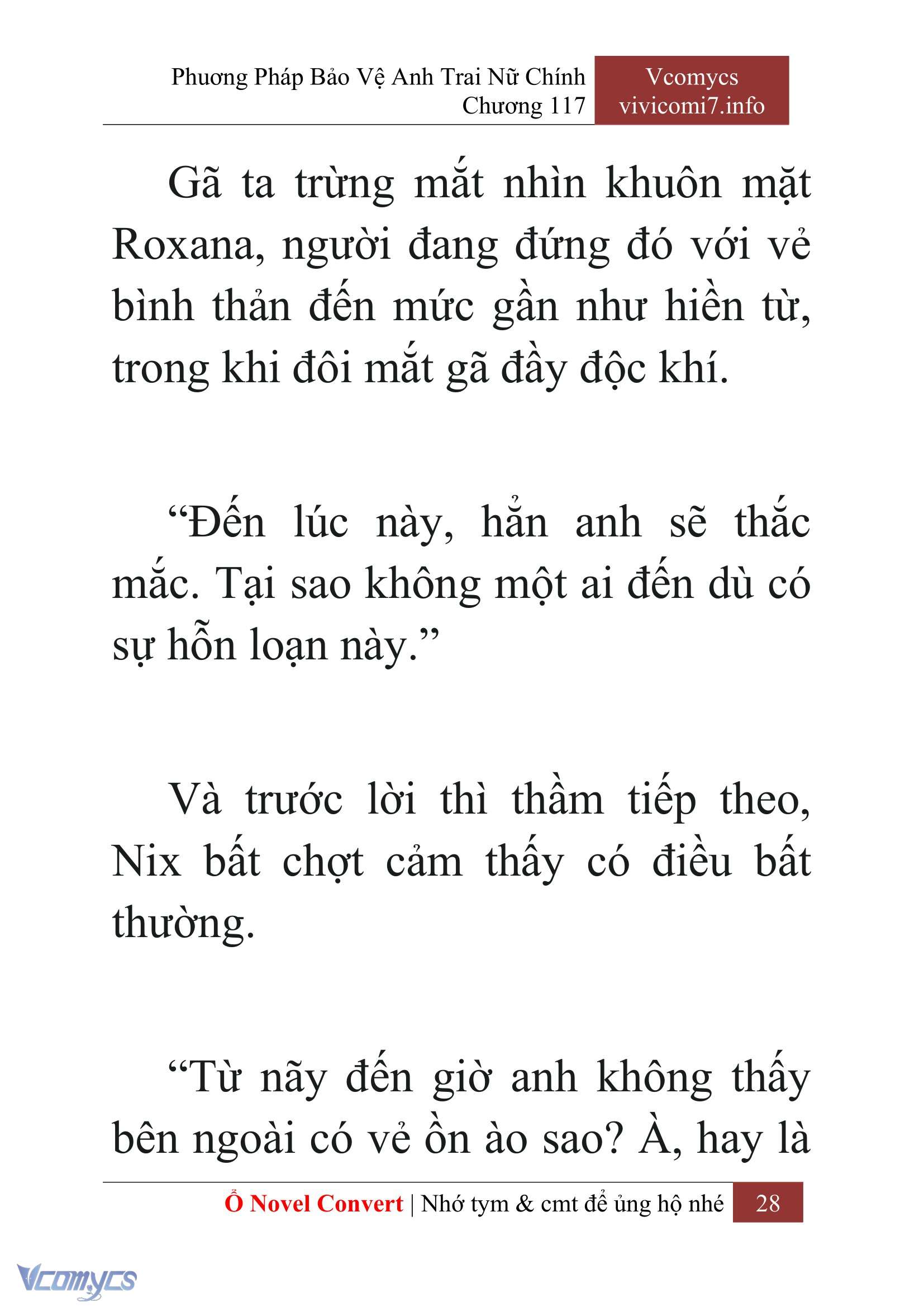 [Novel] Phương Pháp Bảo Vệ Anh Trai Nữ Chính Chap 117 - Trang 2