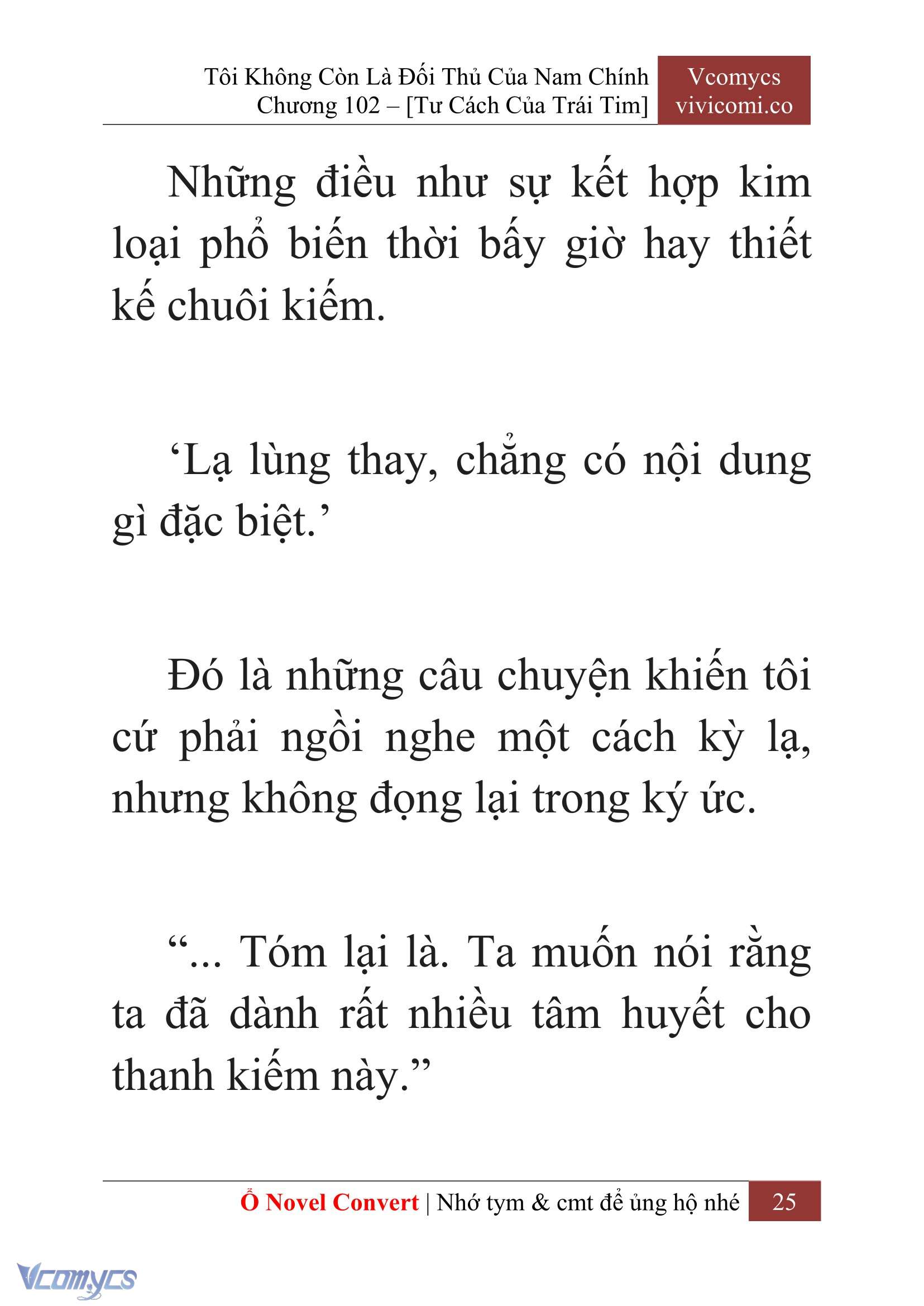 [Novel] Tôi Không Còn Là Đối Thủ Của Nam Chính Chap 102 - Trang 2
