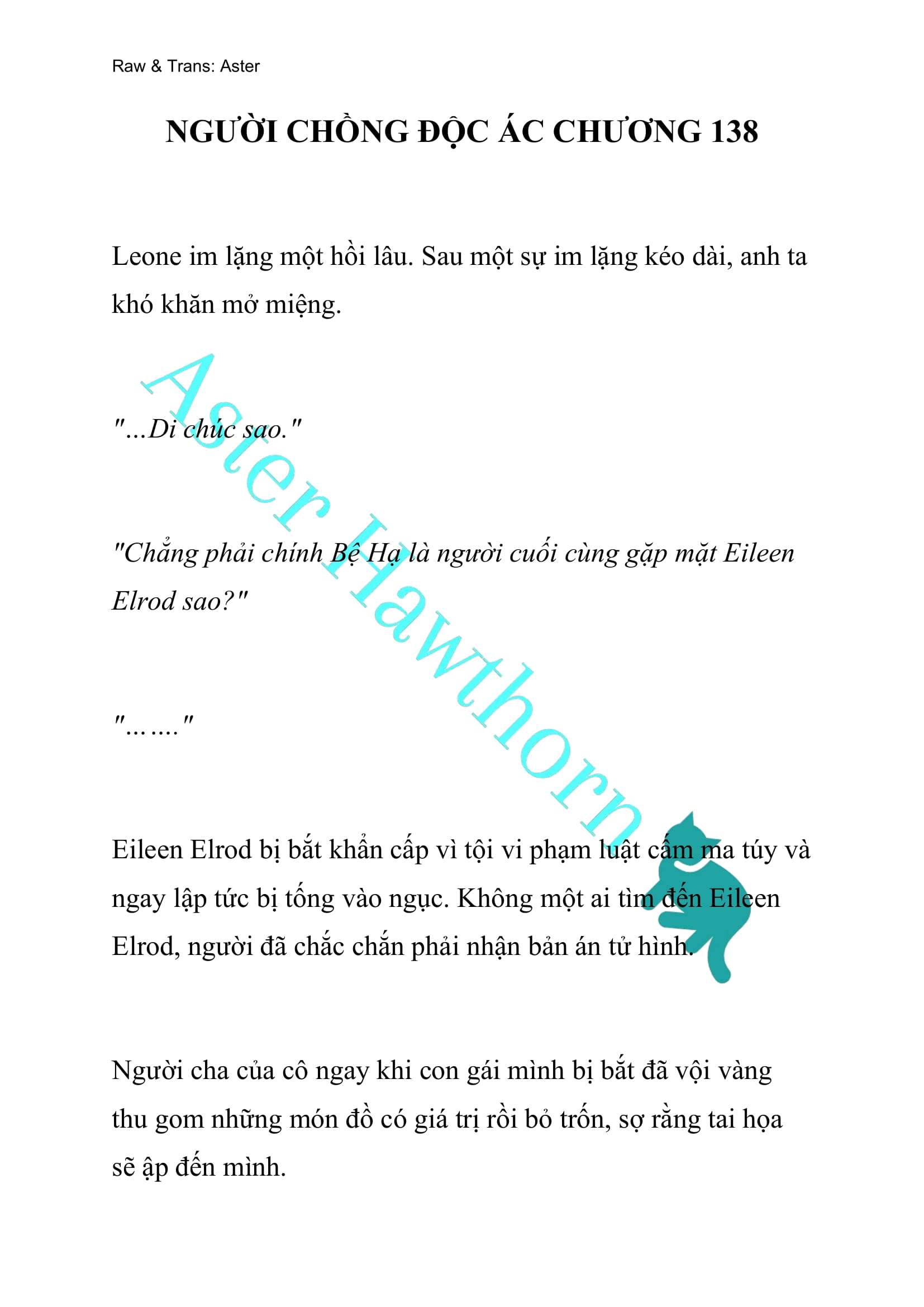 [NOVEL] Người Chồng Độc Ác Chap 138 - Trang 2