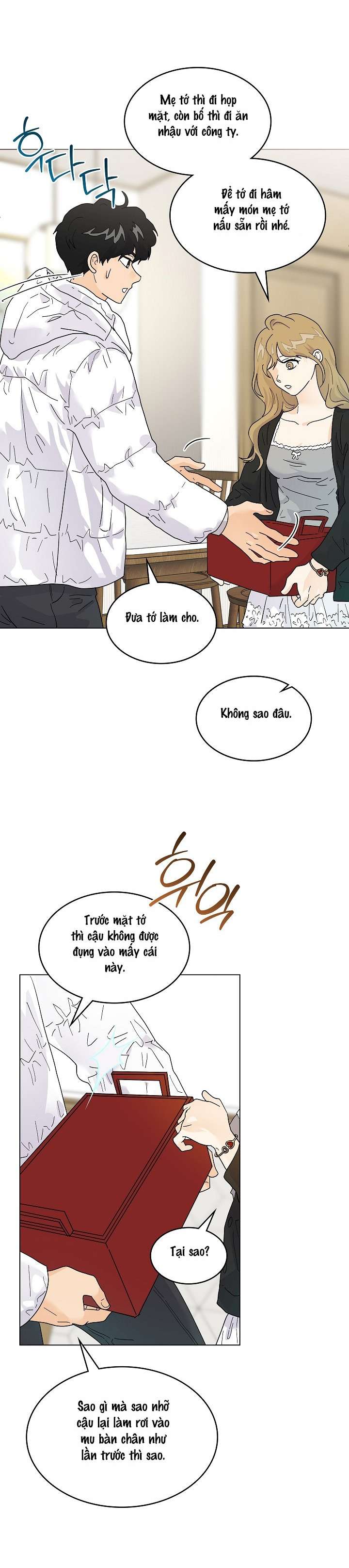 Nhà Bên Cạnh Có Hổ Chap 13 - Trang 2