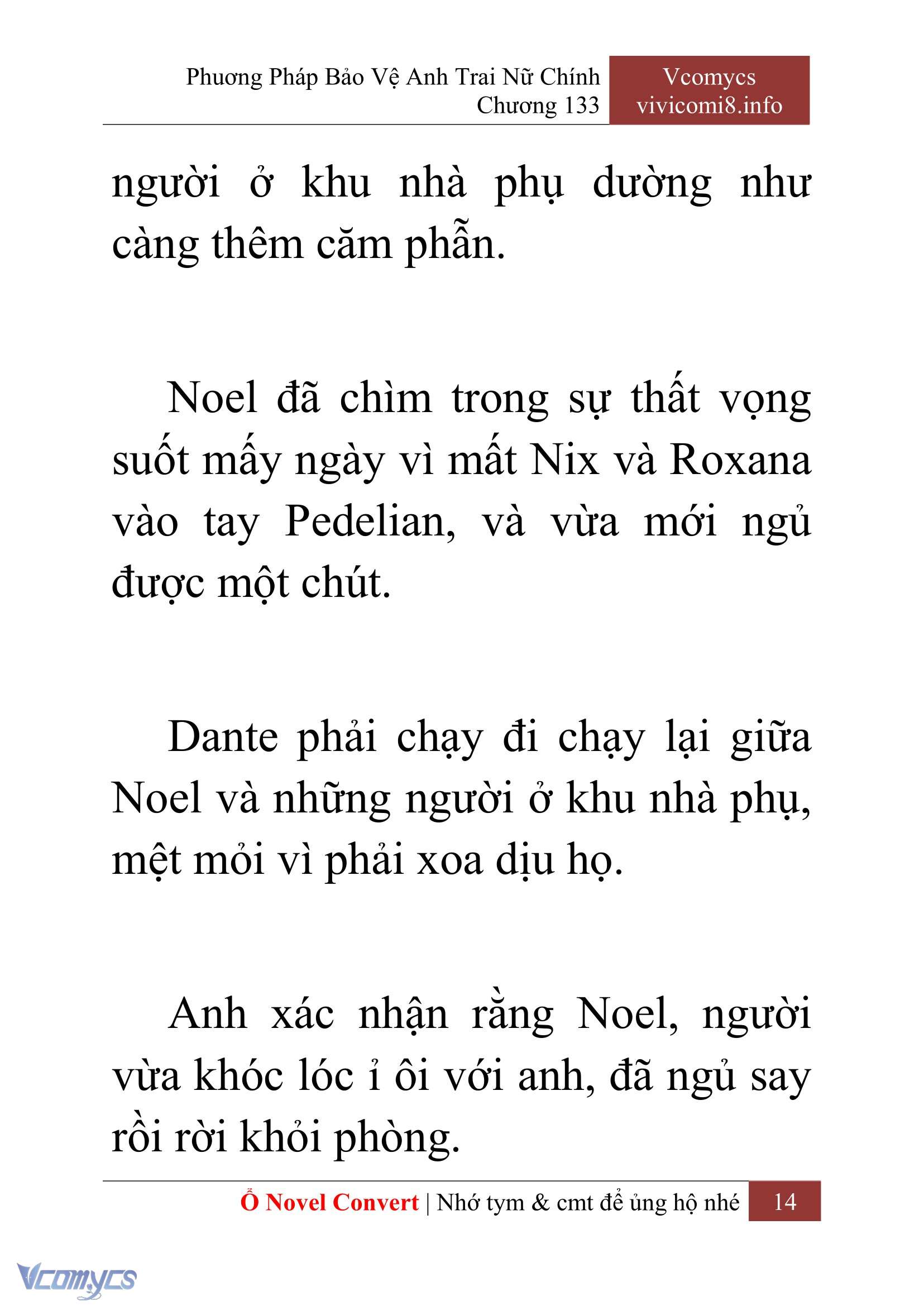 [Novel] Phương Pháp Bảo Vệ Anh Trai Nữ Chính Chap 133 - Trang 2