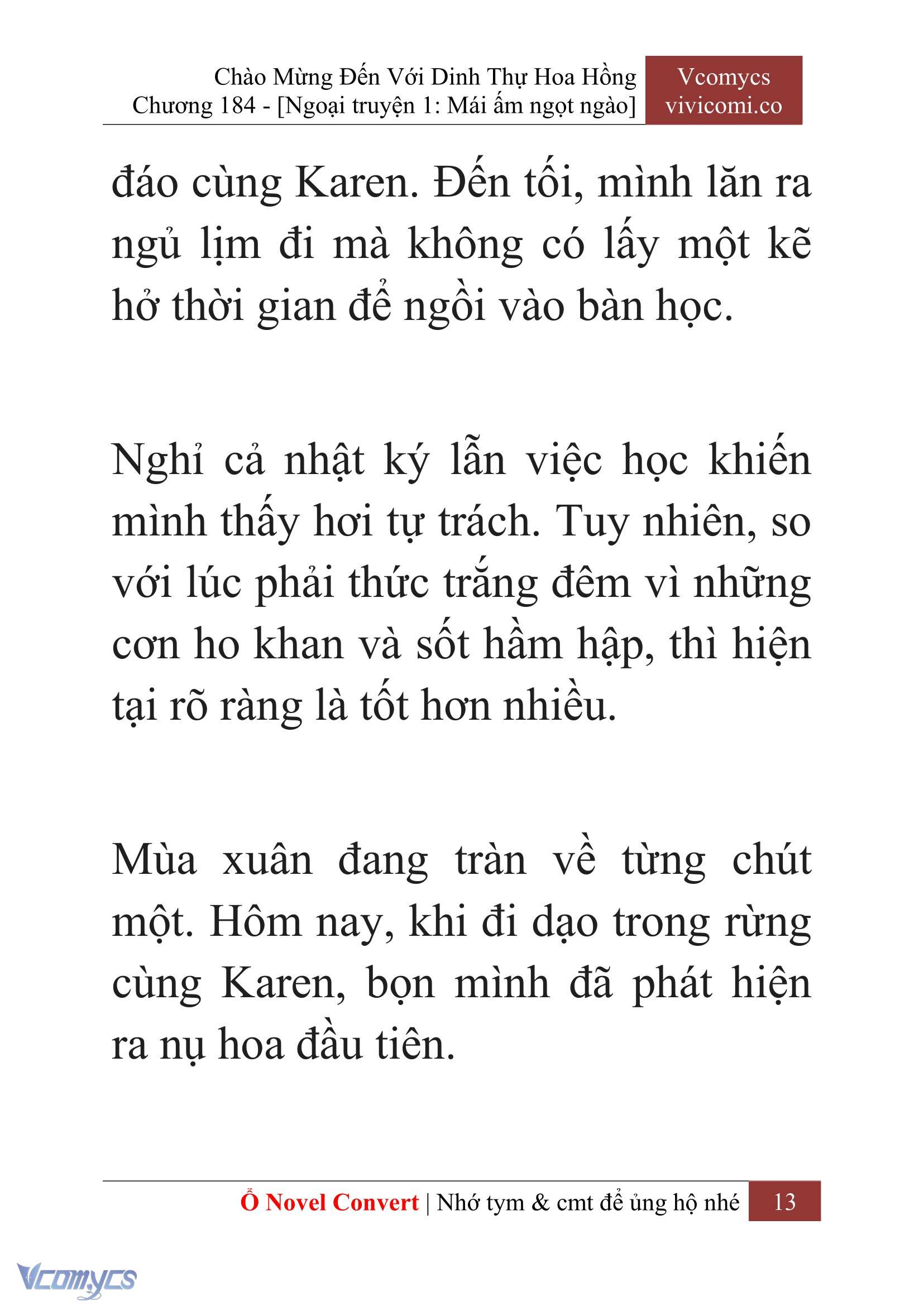 [Novel] Chào Mừng Đến Với Dinh Thự Hoa Hồng Chap 184 - Trang 2