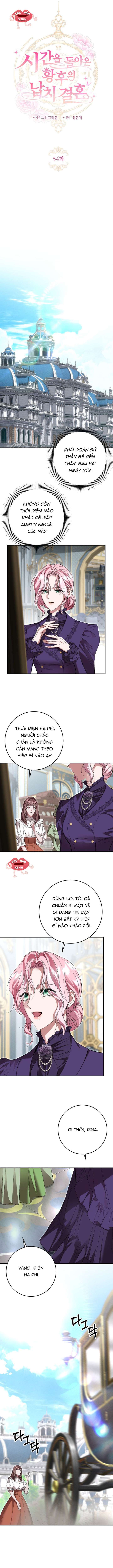 Cuộc Hôn Nhân Bị Bắt Cóc Xuyên Thời Gian Của Hoàng Hậu Chap 54 - Trang 2