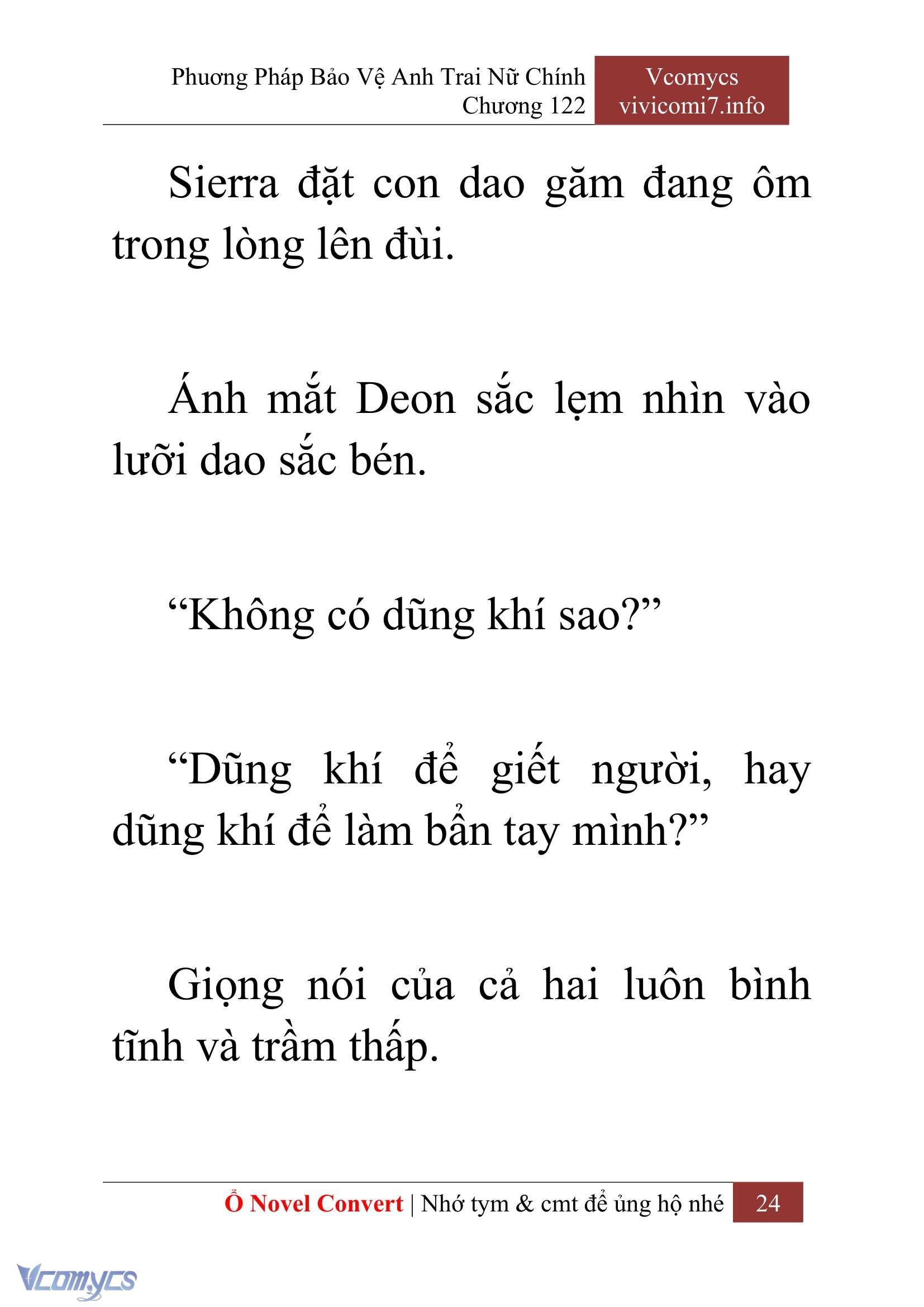[Novel] Phương Pháp Bảo Vệ Anh Trai Nữ Chính Chap 122 - Trang 2