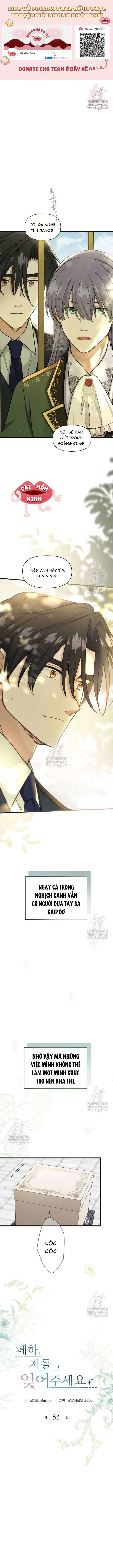 Bệ Hạ, Xin Hãy Quên Tôi Đi Chap 53 - Trang 2