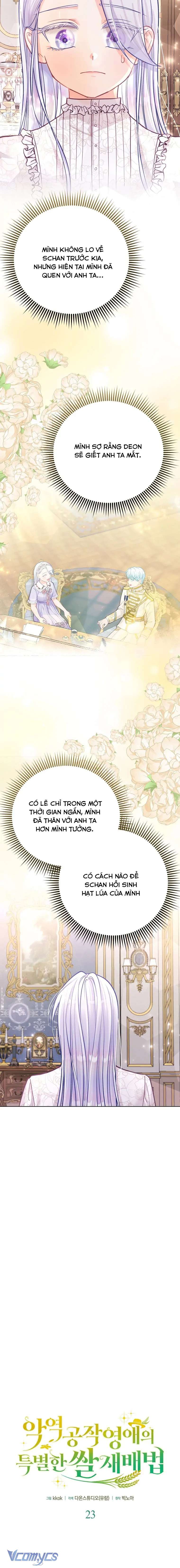 Phương Pháp Trồng Lúa Đặc Biệt Của Ác Nữ Chapter 23 - Trang 3