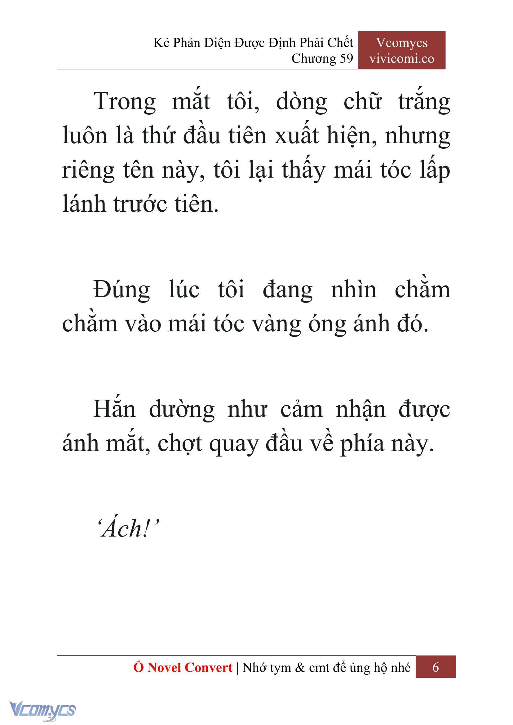 [Novel] Kẻ Phản Diện Được Định Phải Chết Chap 59 - Trang 2