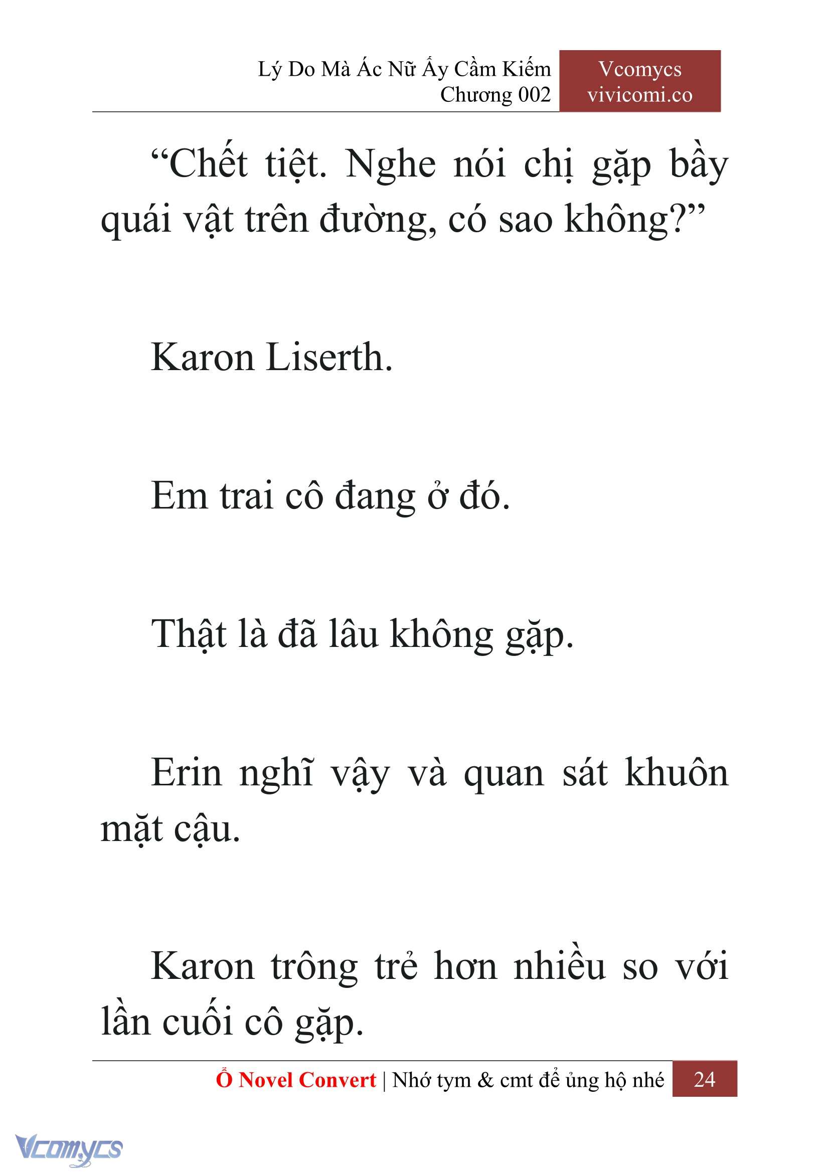 [Novel] Lý Do Mà Ác Nữ Ấy Cầm Kiếm Chap 2 - Next Chap 3