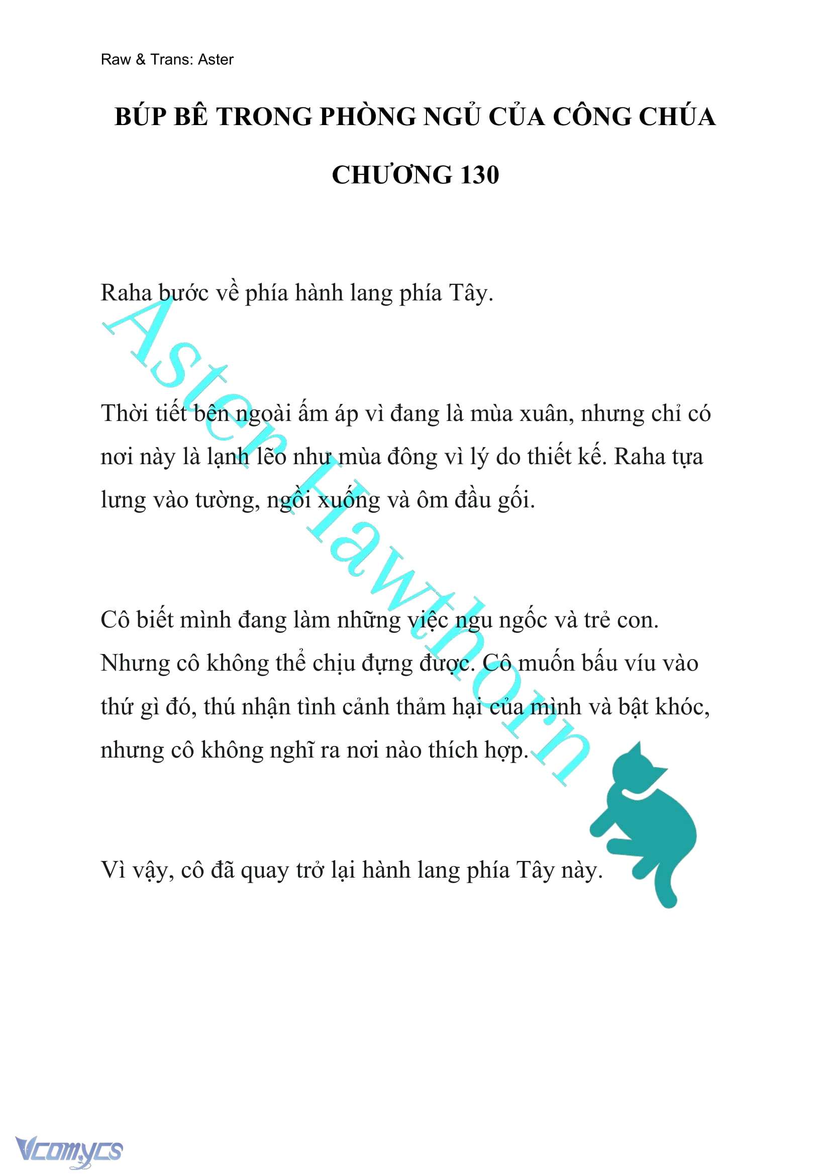 [NOVEL] Búp Bê Trong Phòng Ngủ Của Công Chúa Chap 130 - Trang 2