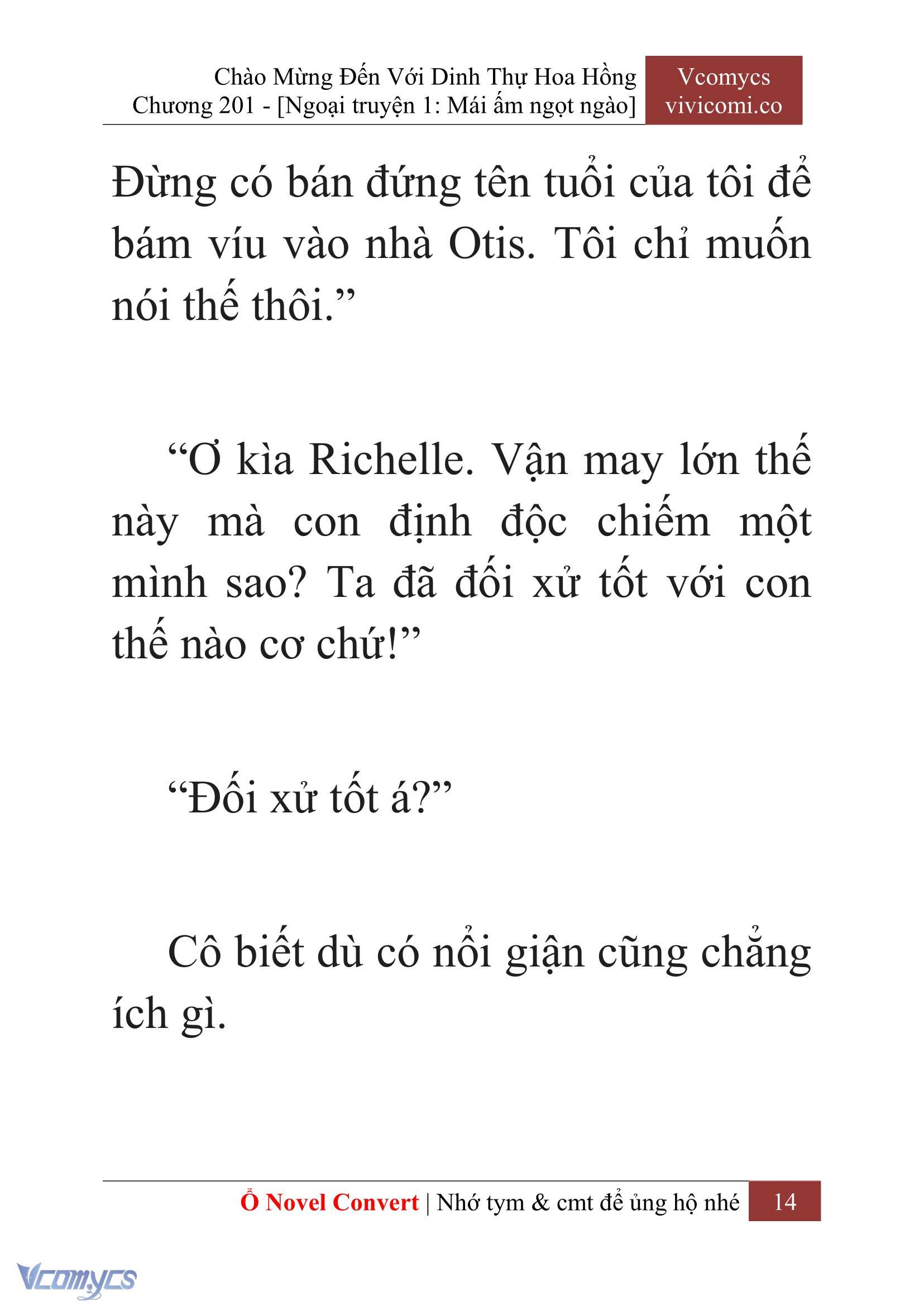 [Novel] Chào Mừng Đến Với Dinh Thự Hoa Hồng Chap 201 - Trang 2