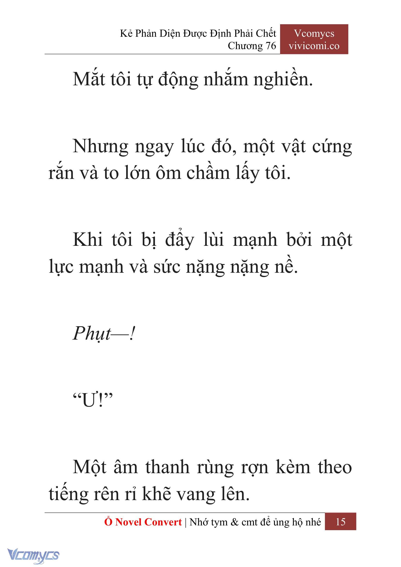 [Novel] Kẻ Phản Diện Được Định Phải Chết Chap 76 - Next Chap 77