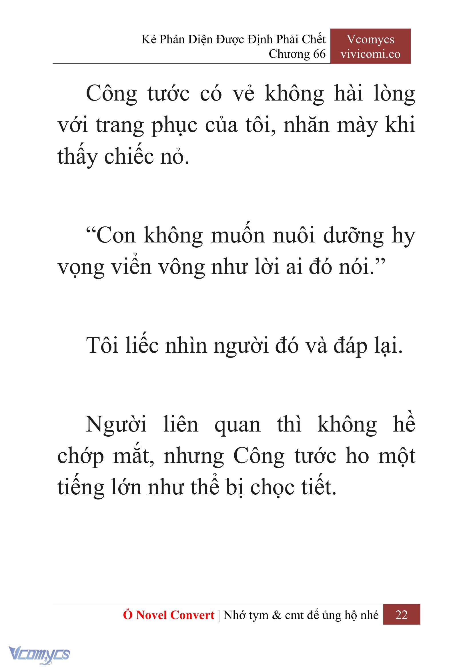 [Novel] Kẻ Phản Diện Được Định Phải Chết Chap 66 - Trang 2