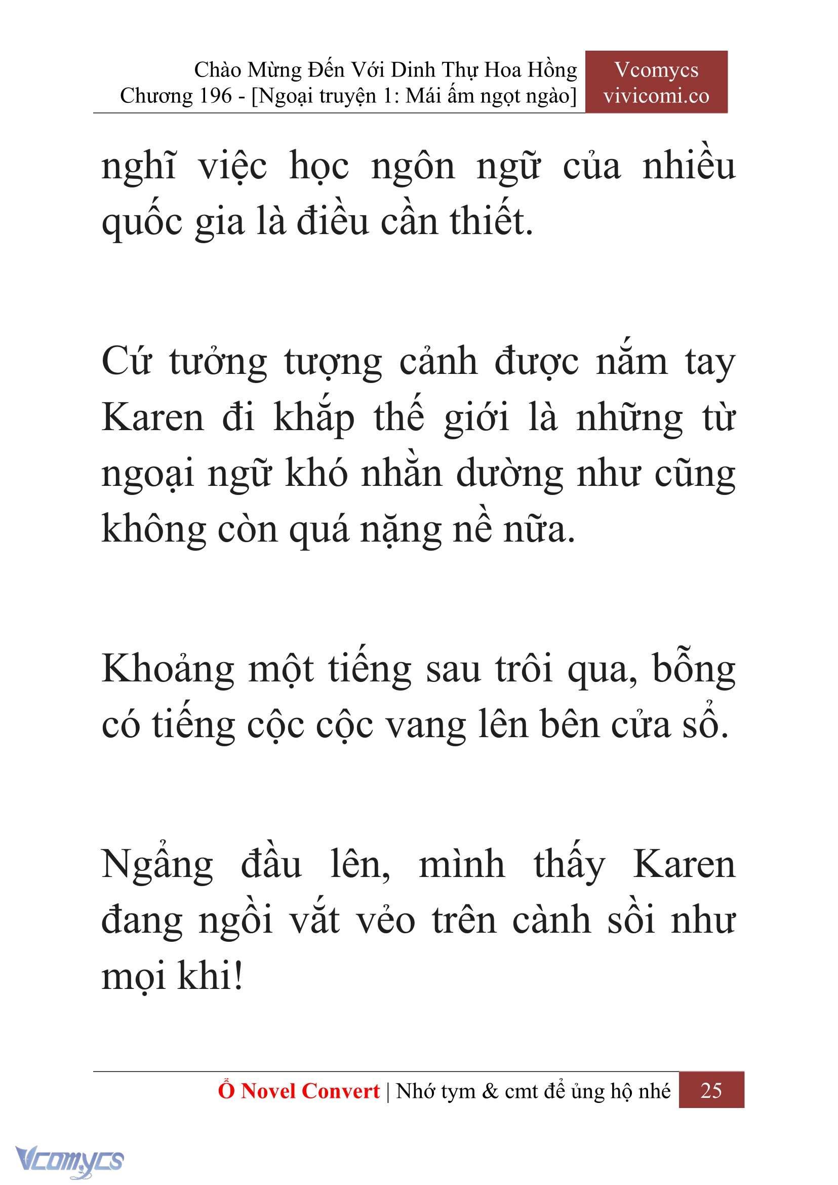 [Novel] Chào Mừng Đến Với Dinh Thự Hoa Hồng Chap 196 - Trang 2