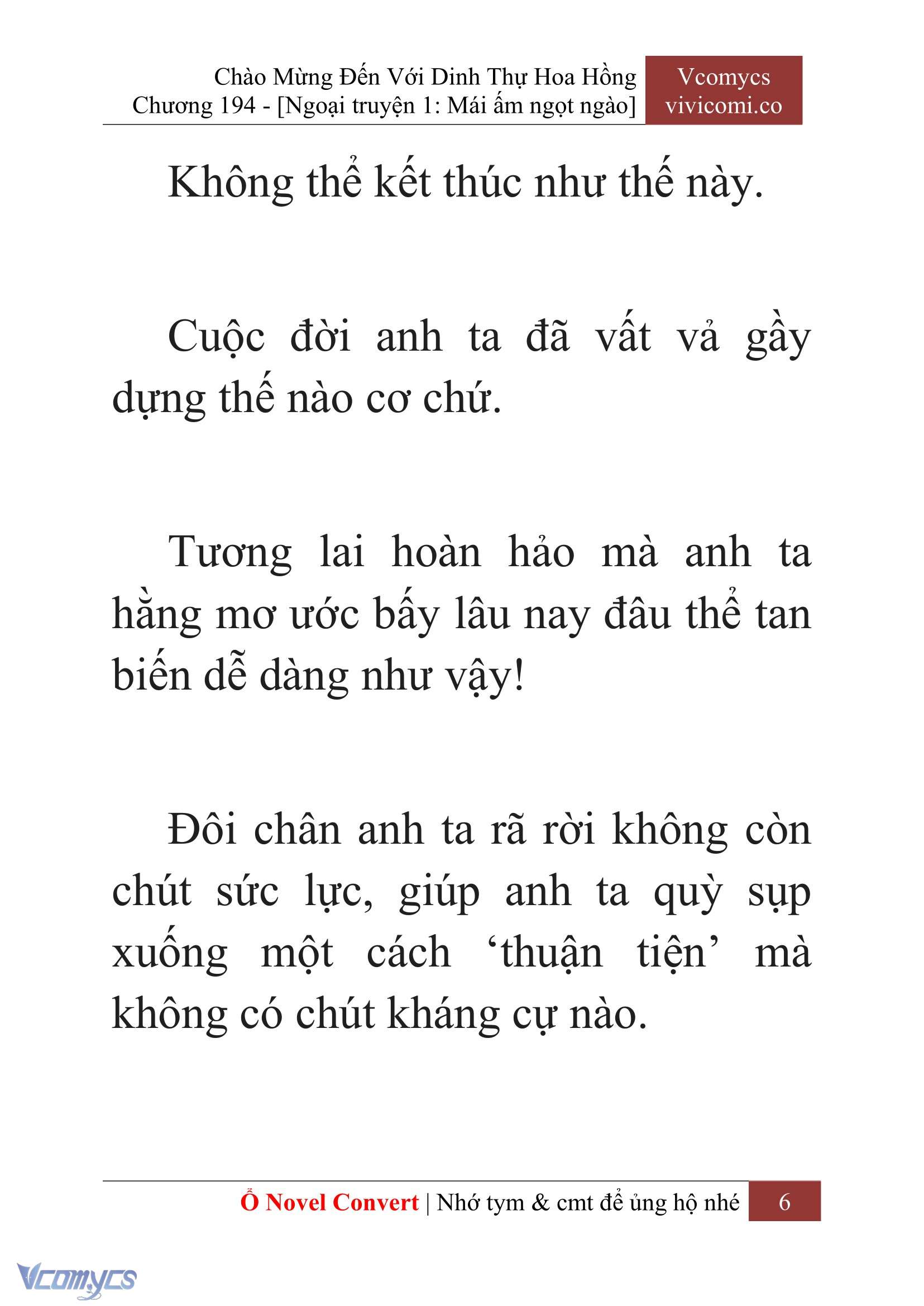 [Novel] Chào Mừng Đến Với Dinh Thự Hoa Hồng Chap 194 - Trang 2