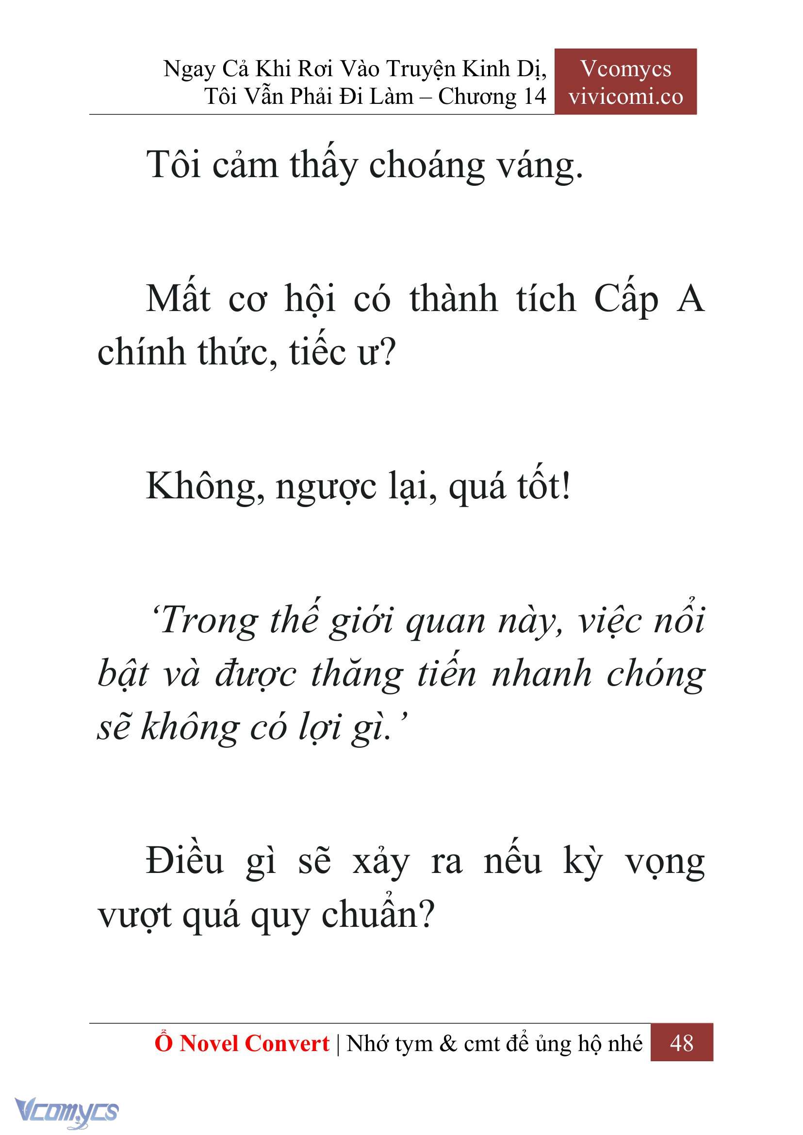 [Novel] Ngay Cả Khi Rơi Vào Truyện Kinh Dị, Tôi Vẫn Phải Đi Làm Chap 14 - Trang 2