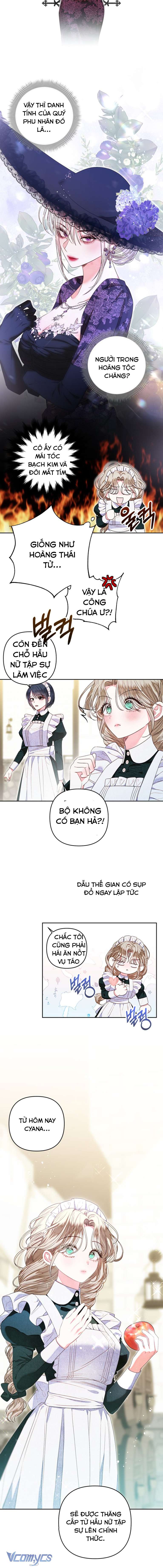 Trở Thành Hầu Gái Còn Hơn Làm Công Chúa Chap 9 - Trang 3