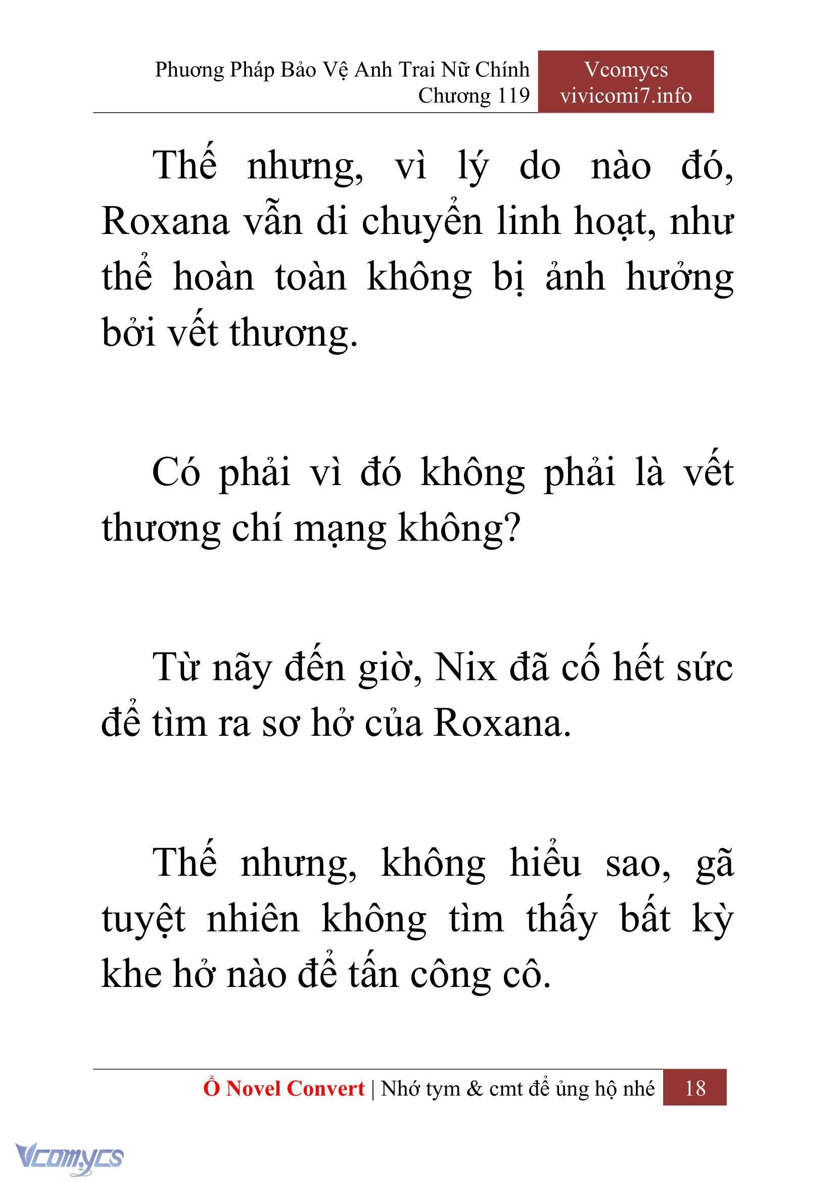 [Novel] Phương Pháp Bảo Vệ Anh Trai Nữ Chính Chap 119 - Trang 2