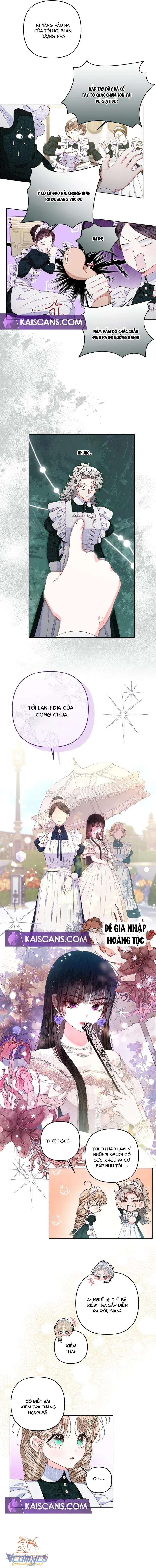 Trở Thành Hầu Gái Còn Hơn Làm Công Chúa Chap 25 - Trang 3