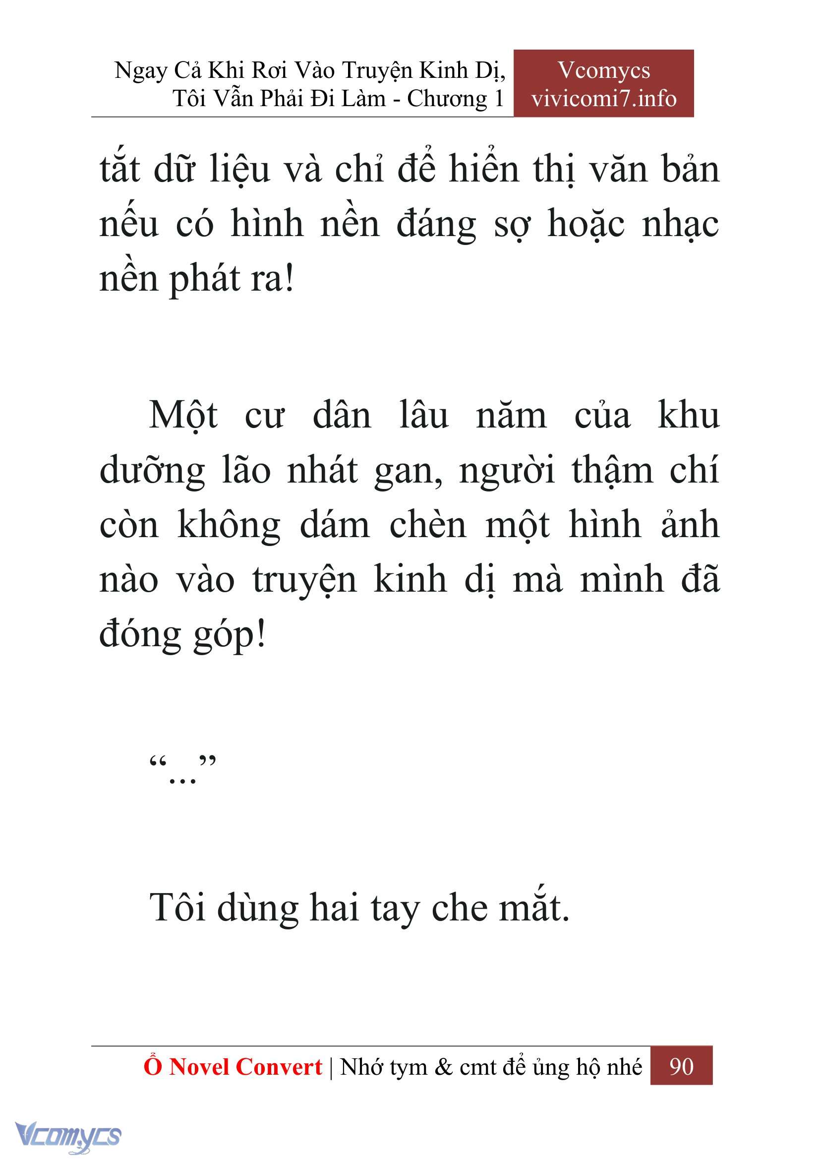[Novel] Ngay Cả Khi Rơi Vào Truyện Kinh Dị, Tôi Vẫn Phải Đi Làm Chap 1 - Trang 2