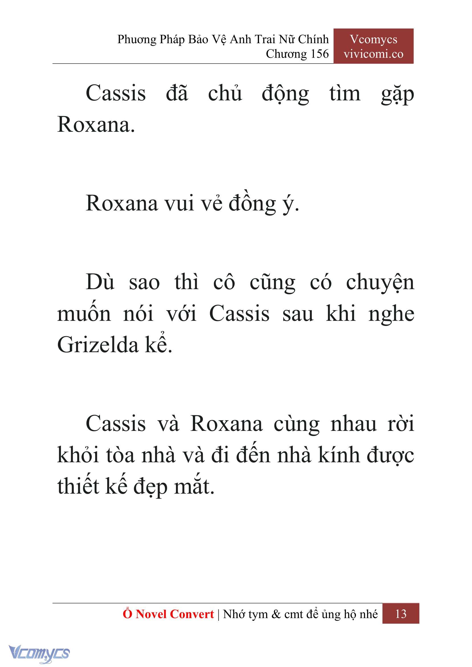 [Novel] Phương Pháp Bảo Vệ Anh Trai Nữ Chính Chap 156 - Trang 2
