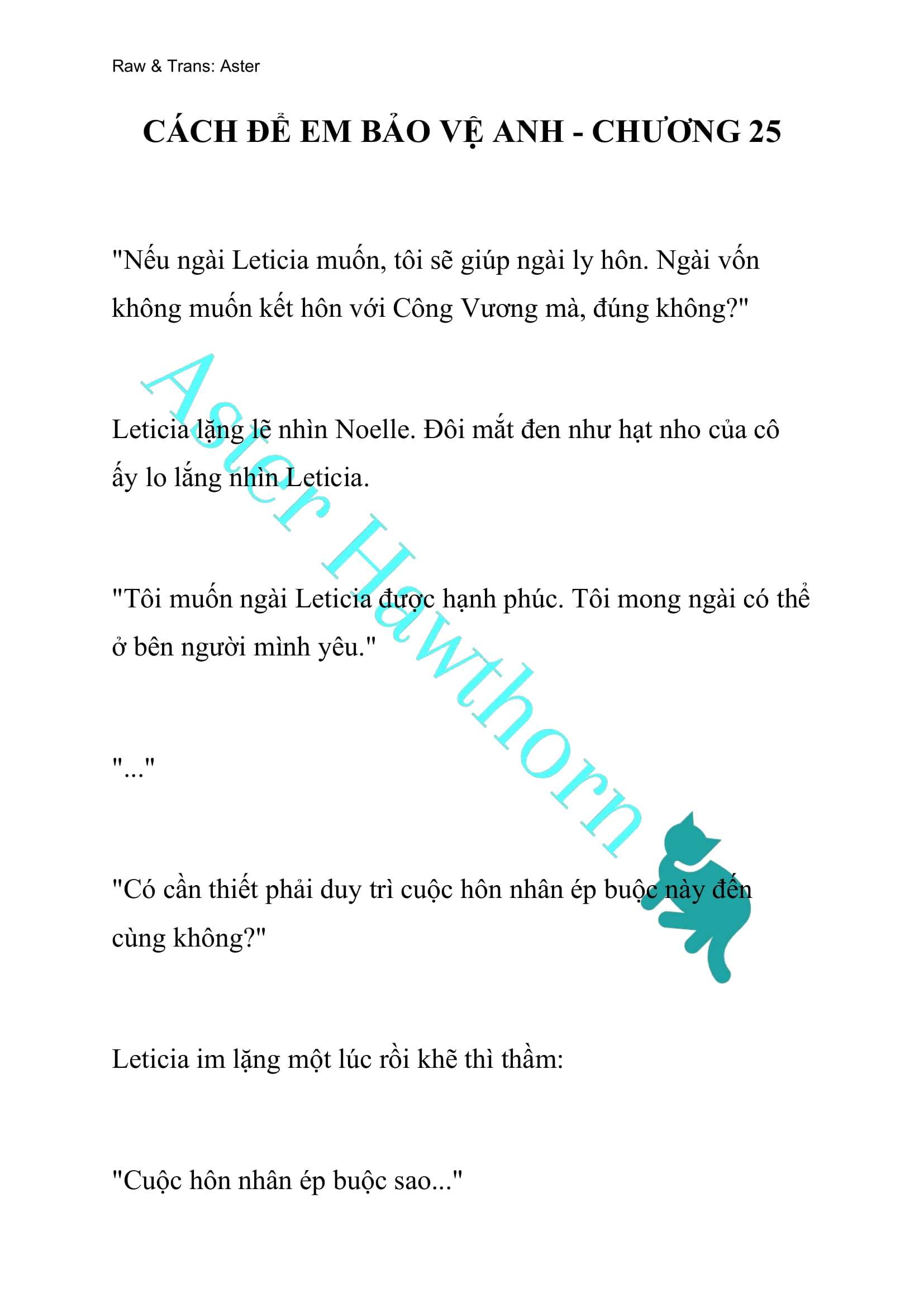 [NOVEL] Cách Để Em Bảo Vệ Anh Chap 25 - Trang 2