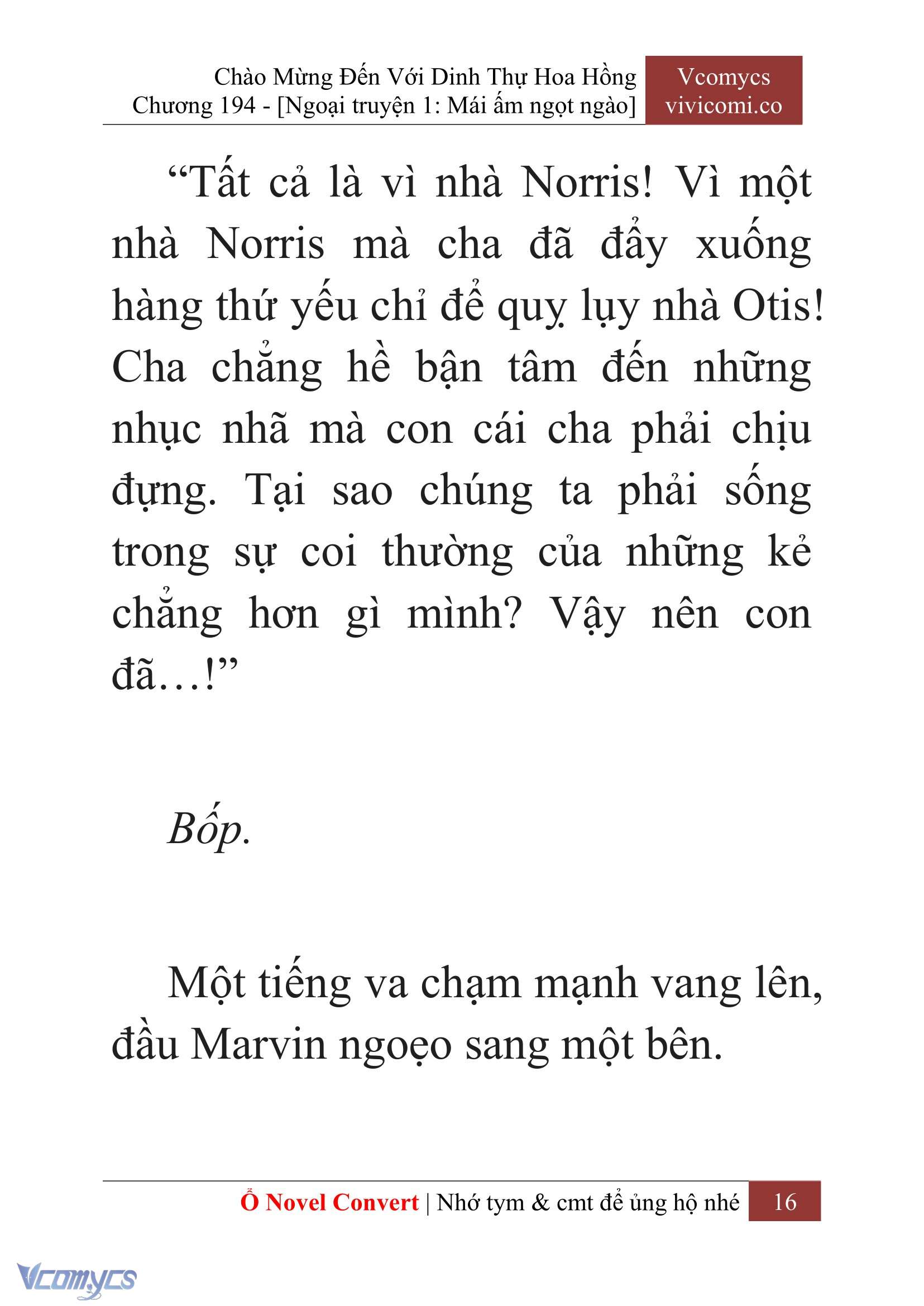 [Novel] Chào Mừng Đến Với Dinh Thự Hoa Hồng Chap 194 - Trang 2