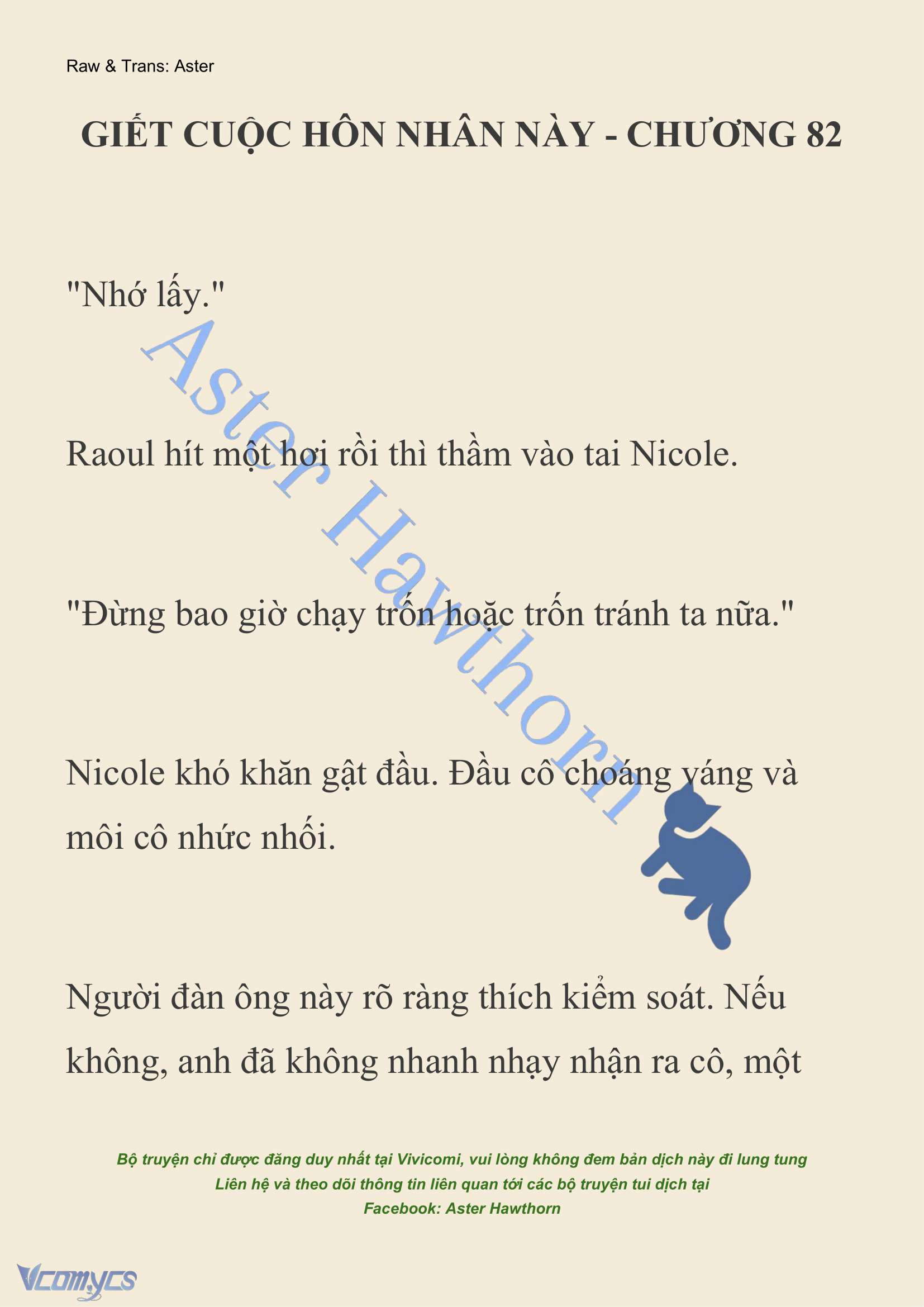 [NOVEL] Giết Cuộc Hôn Nhân Này Chap 82 - Trang 2