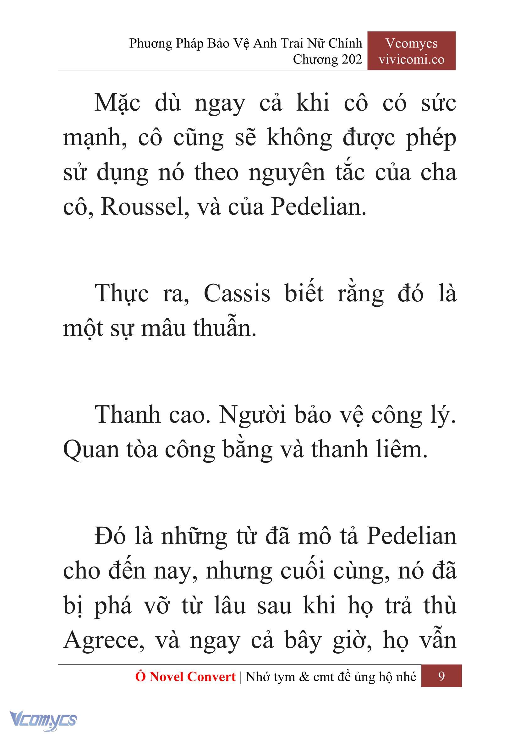 [Novel] Phương Pháp Bảo Vệ Anh Trai Nữ Chính Chap 202 - Trang 2