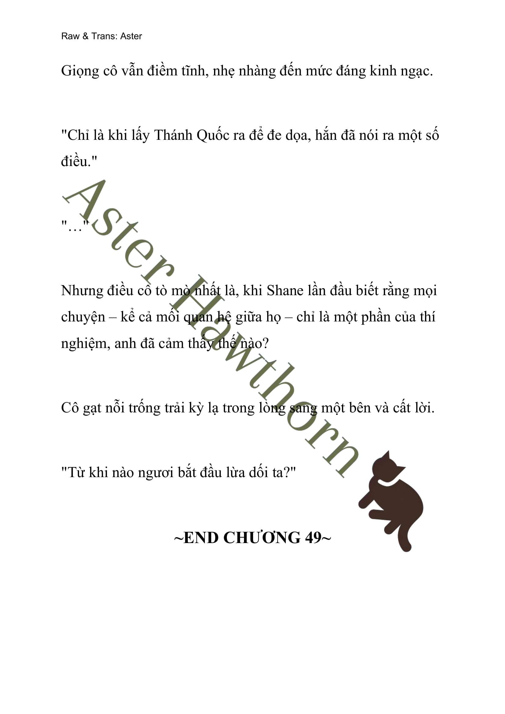 [NOVEL] Búp Bê Trong Phòng Ngủ Của Công Chúa Chap 49 - Trang 2
