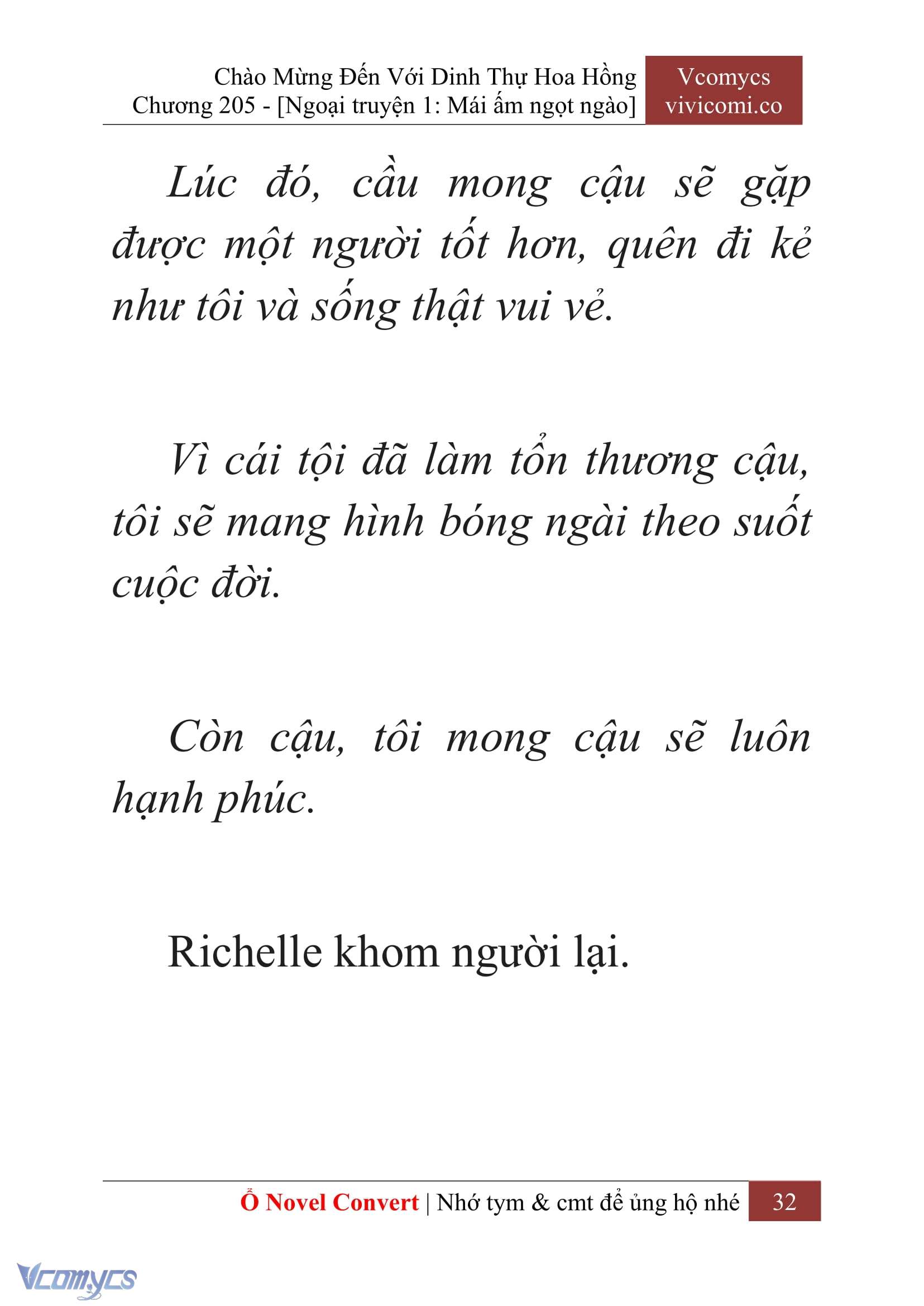 [Novel] Chào Mừng Đến Với Dinh Thự Hoa Hồng Chap 205 - Trang 2