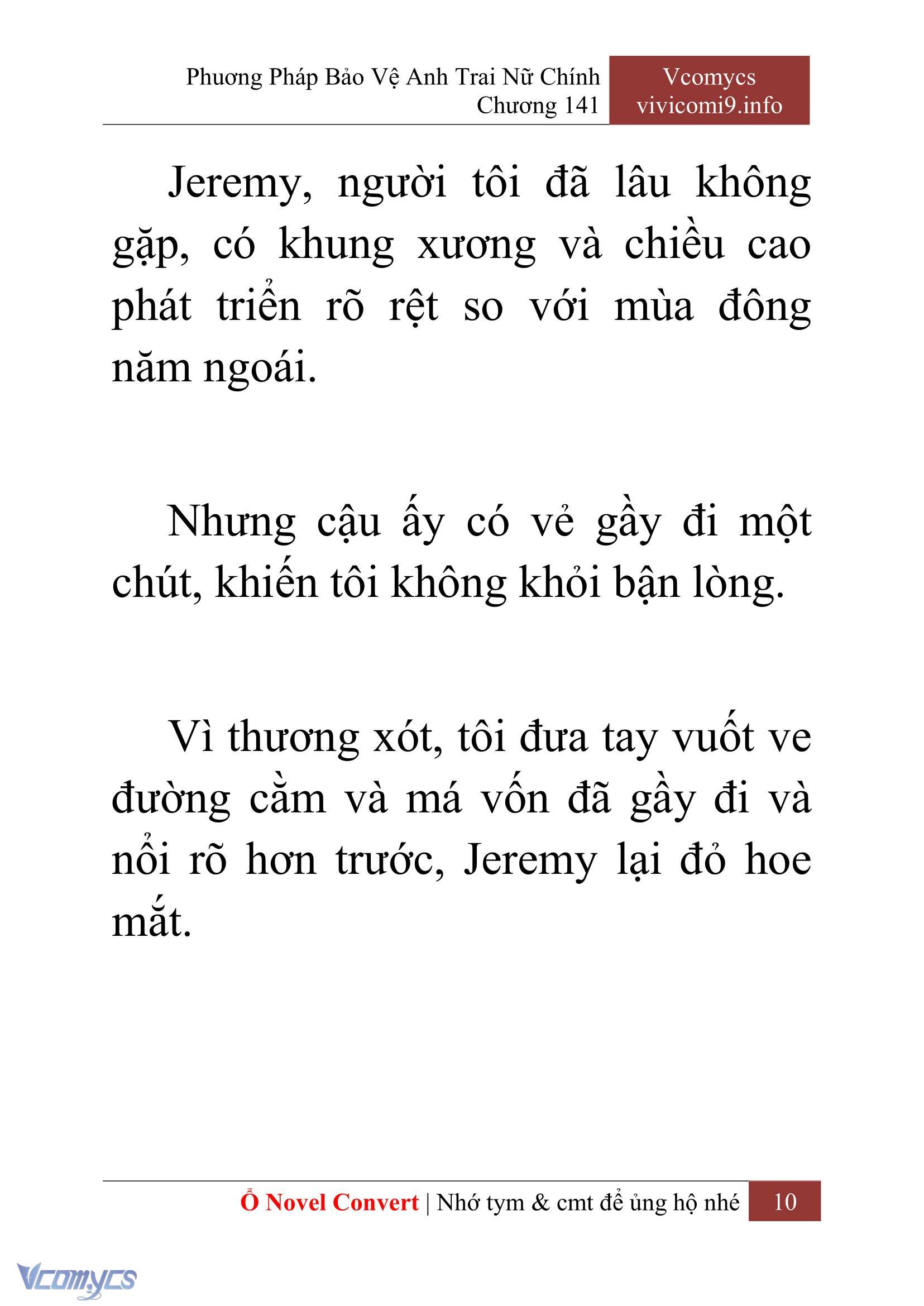 [Novel] Phương Pháp Bảo Vệ Anh Trai Nữ Chính Chap 141 - Trang 2