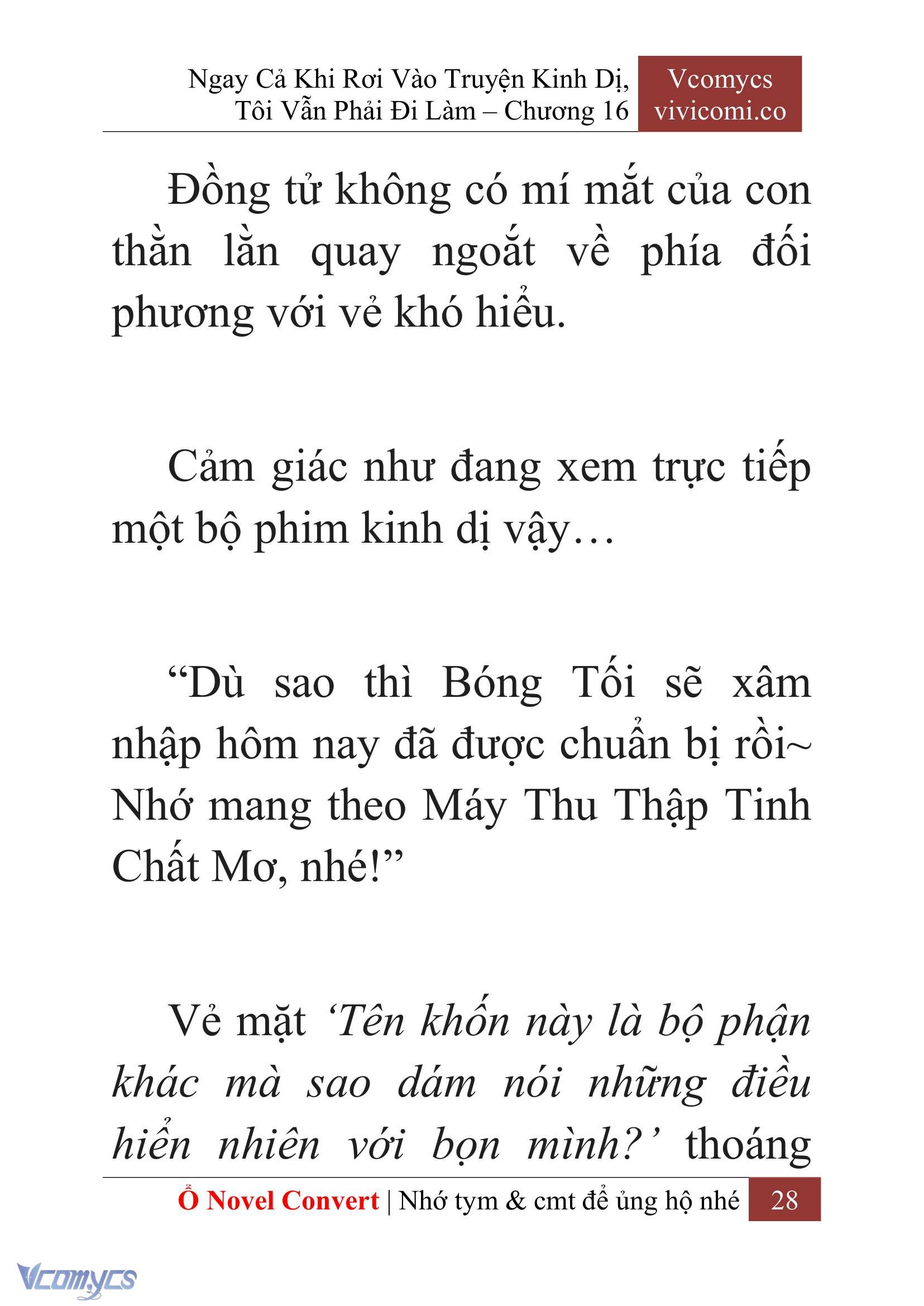 [Novel] Ngay Cả Khi Rơi Vào Truyện Kinh Dị, Tôi Vẫn Phải Đi Làm Chap 16 - Trang 2