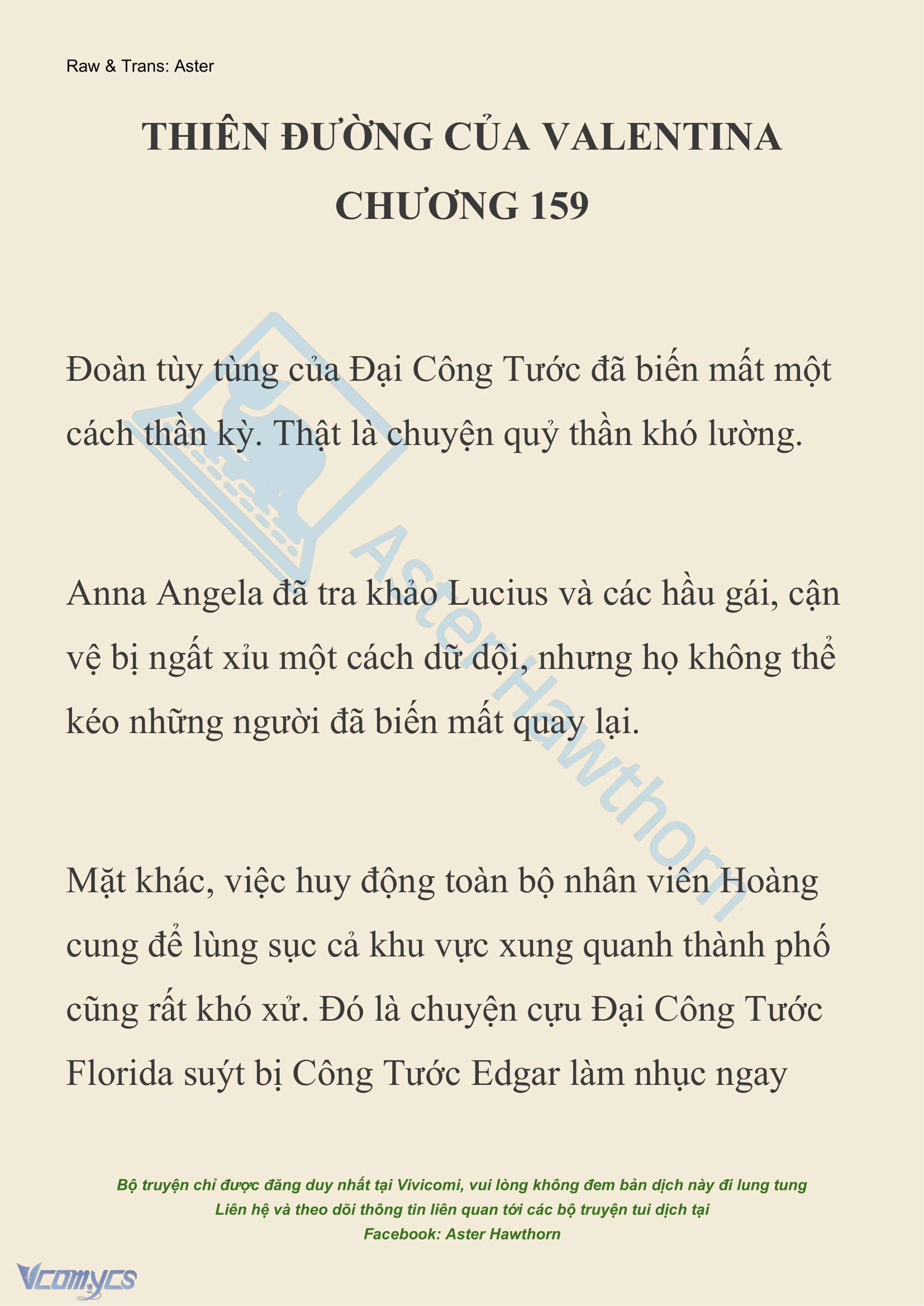 [NOVEL] Thiên Đường Của Valentina Chap 159 - Trang 2