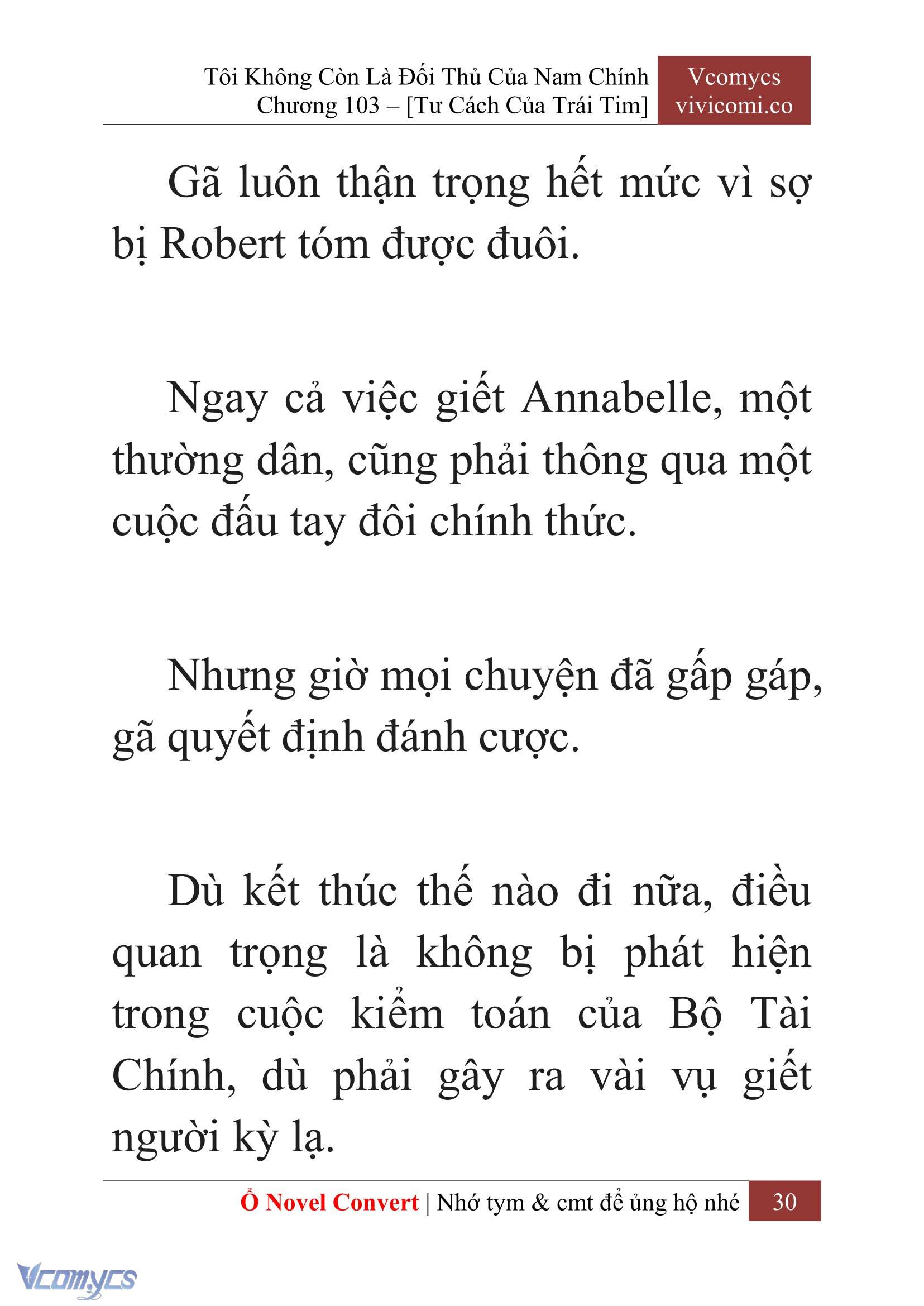 [Novel] Tôi Không Còn Là Đối Thủ Của Nam Chính Chap 103 - Trang 2