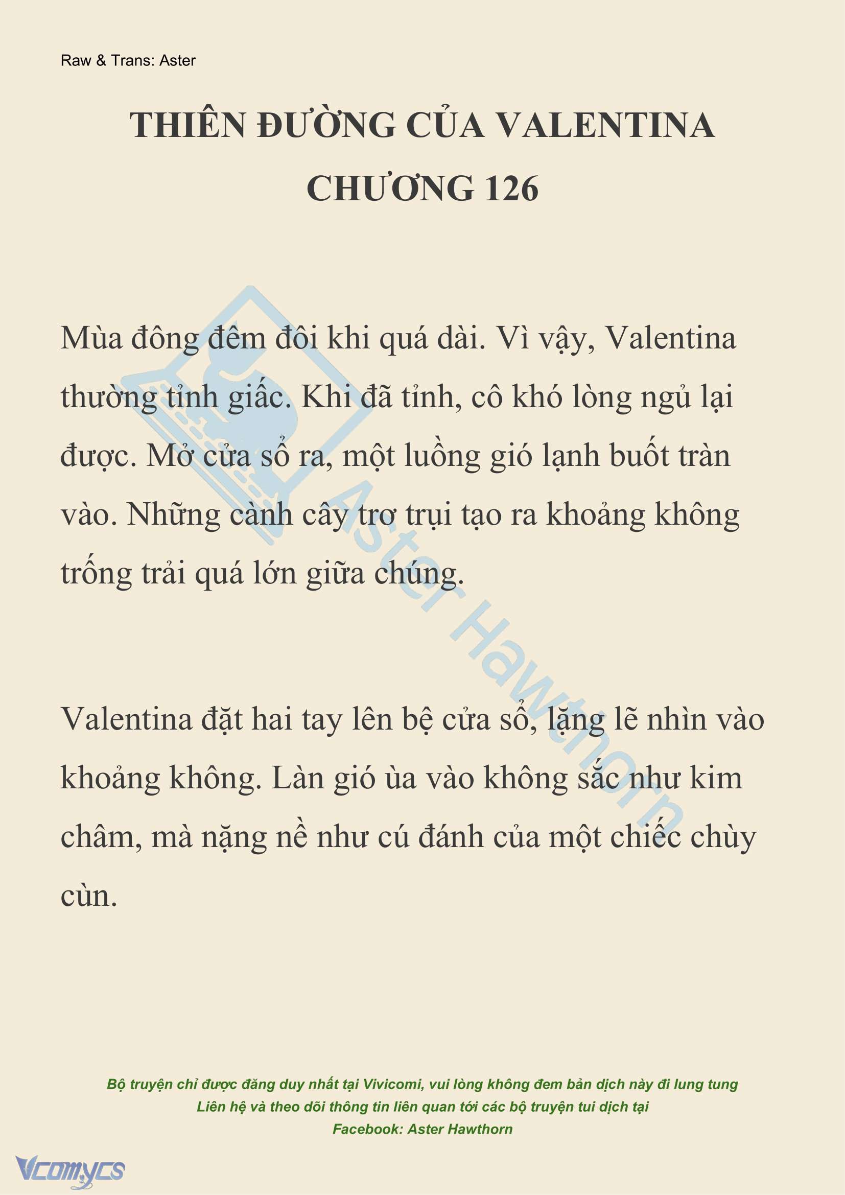 [NOVEL] Thiên Đường Của Valentina Chap 126 - Trang 2