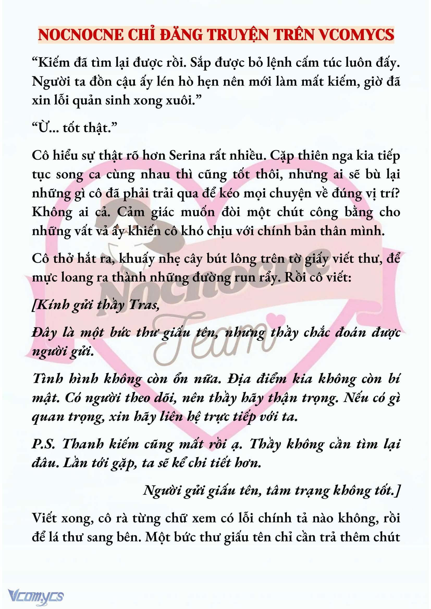 [NOVEL] CÁ RỪNG KHÔN NGOAN Chap 62 - Trang 2