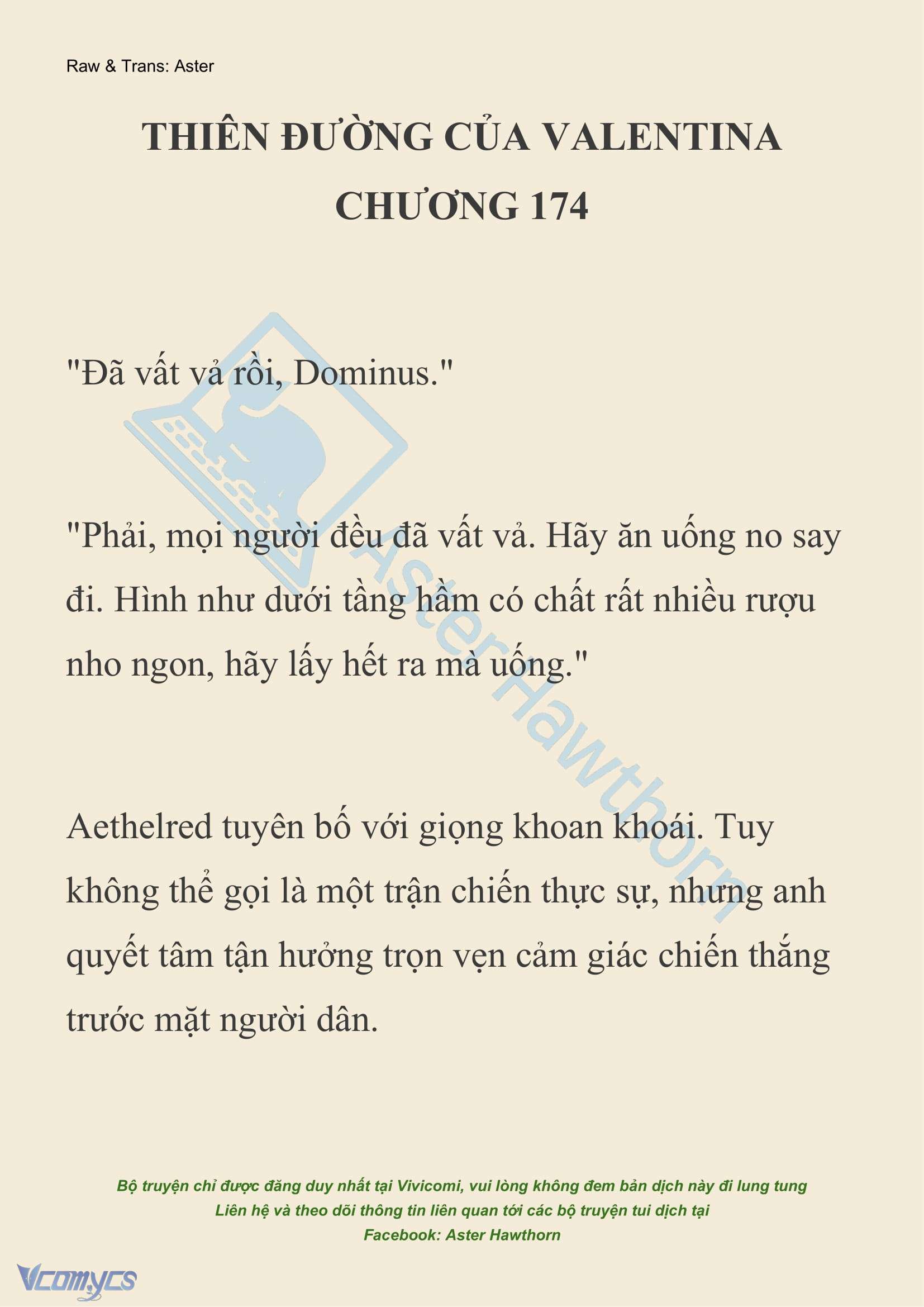 [NOVEL] Thiên Đường Của Valentina Chap 174 - Trang 2