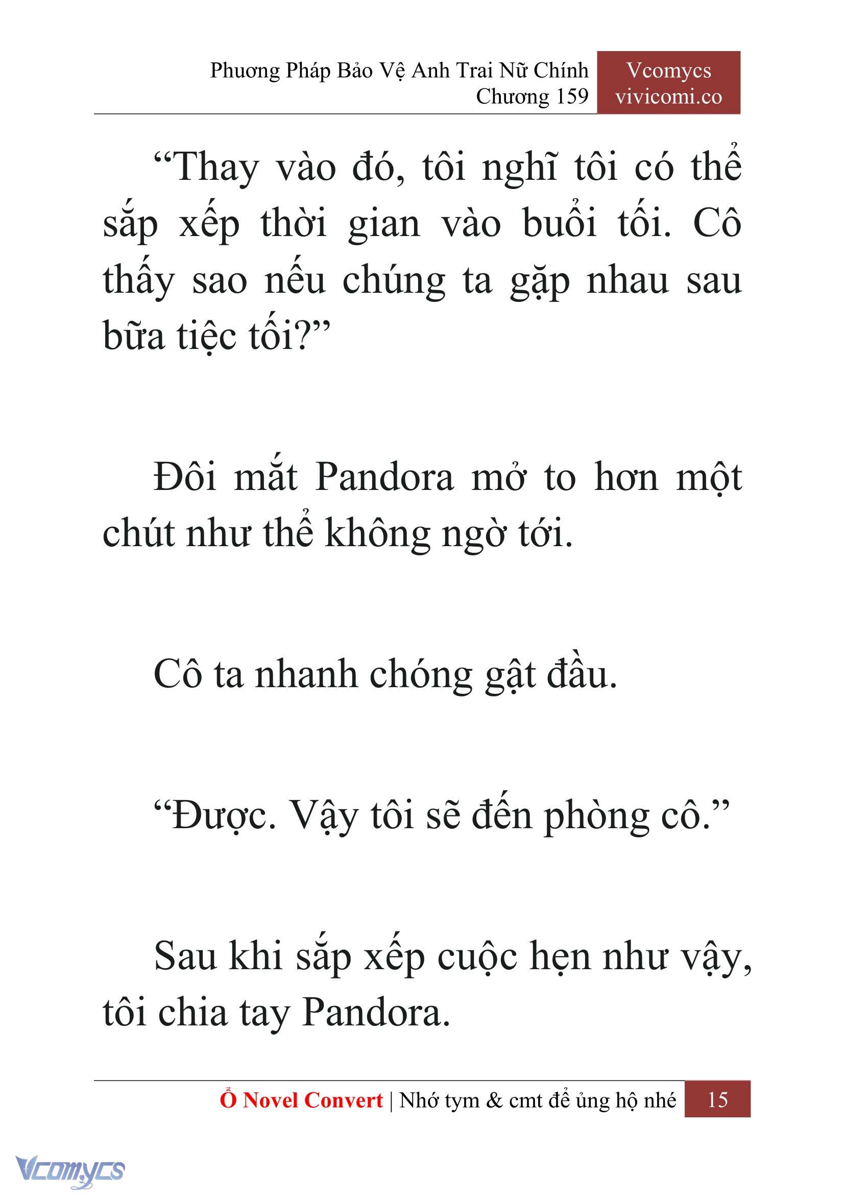 [Novel] Phương Pháp Bảo Vệ Anh Trai Nữ Chính Chap 159 - Trang 2