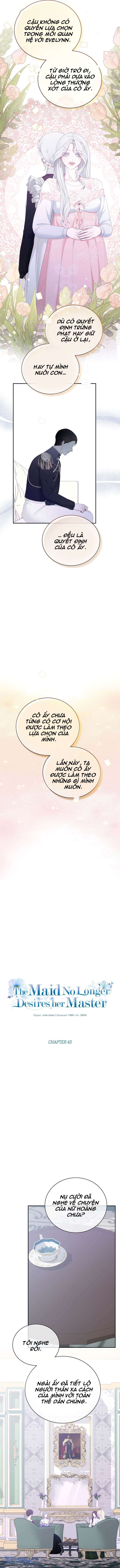 Hầu Nữ Không Còn Thèm Muốn Chủ Nhân Nữa Chapter 43 - Trang 4
